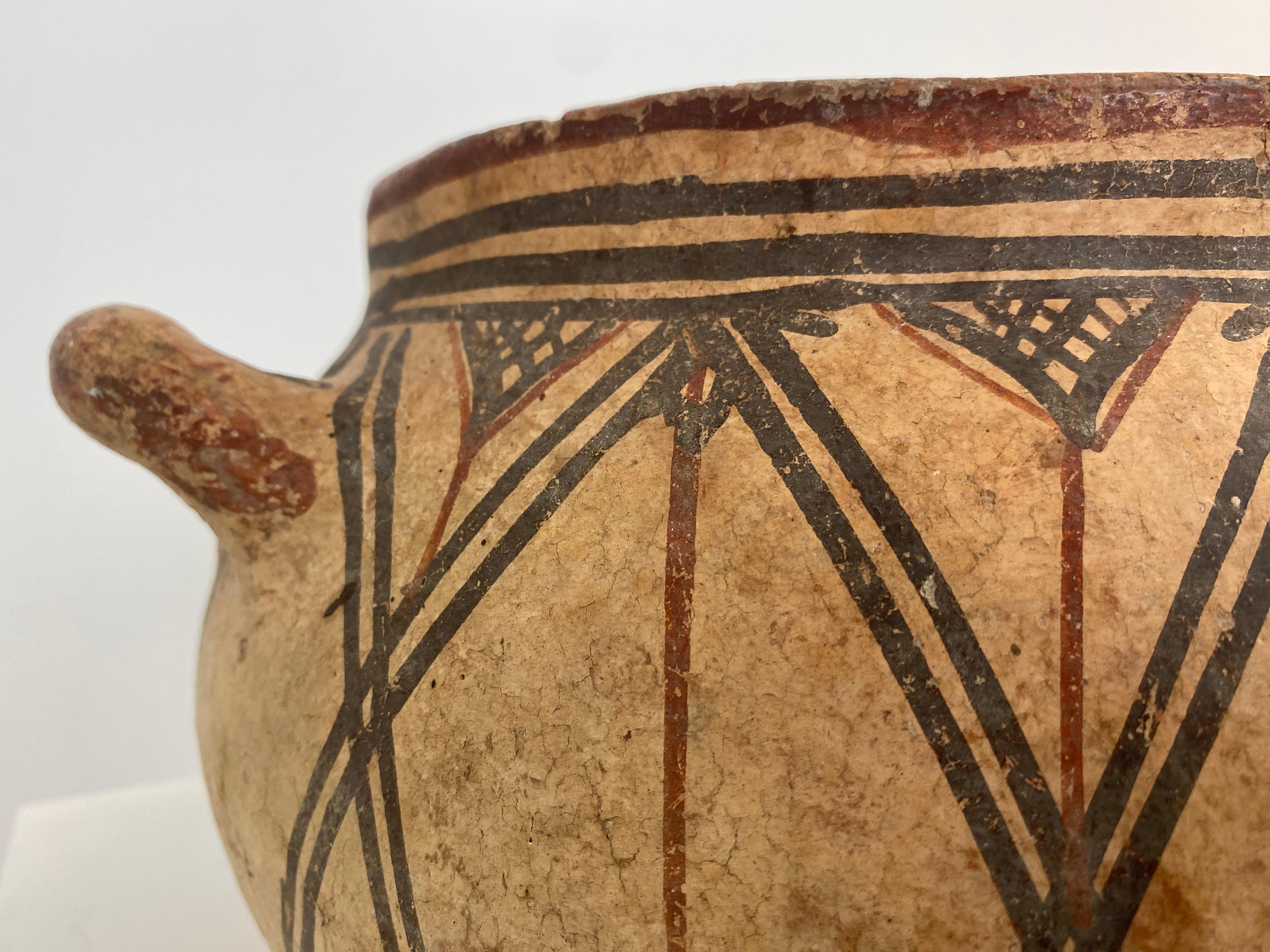 Pot berbère antique en terre cuite du Maroc 3