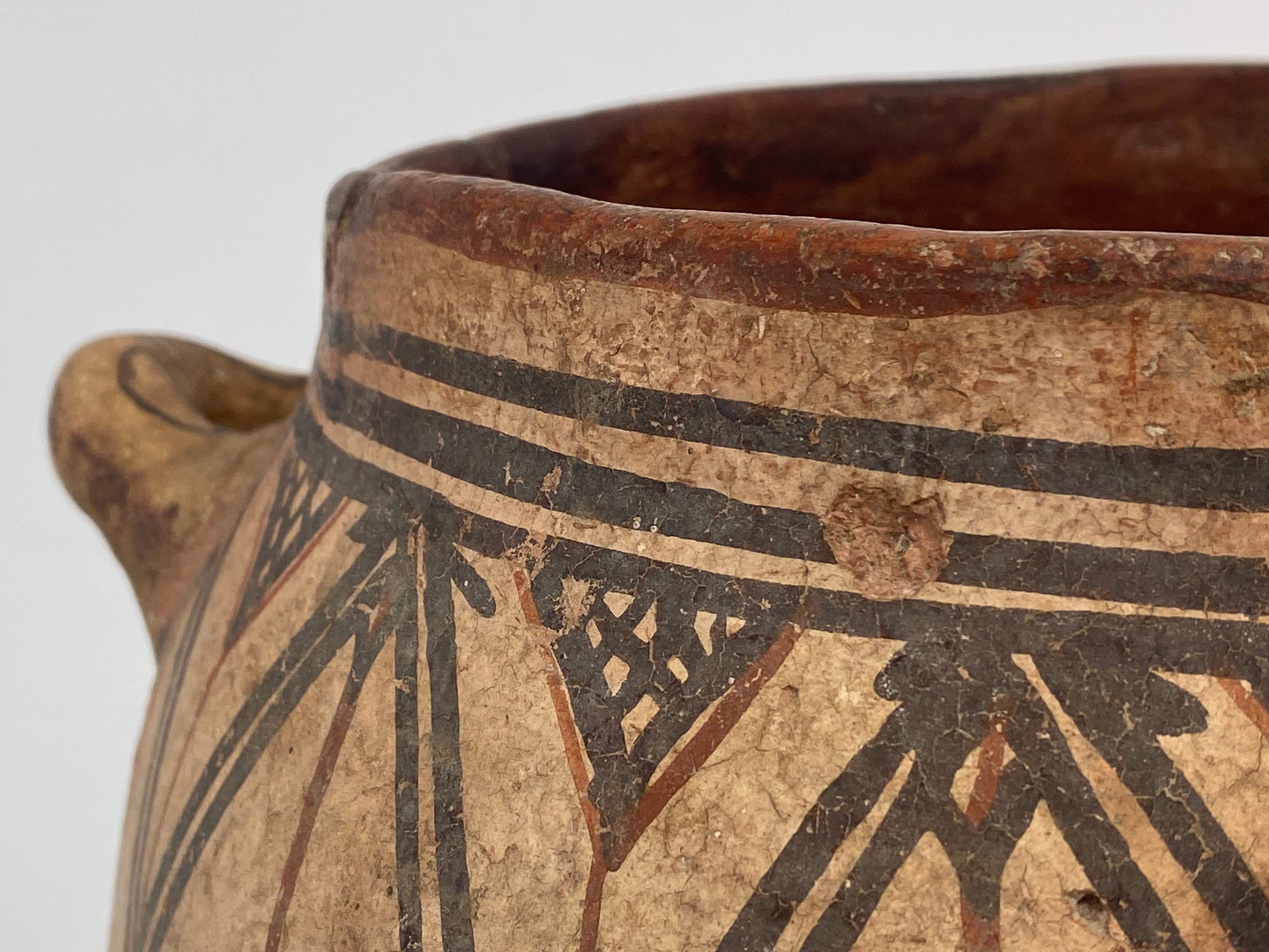 Marocain Pot berbère antique en terre cuite du Maroc