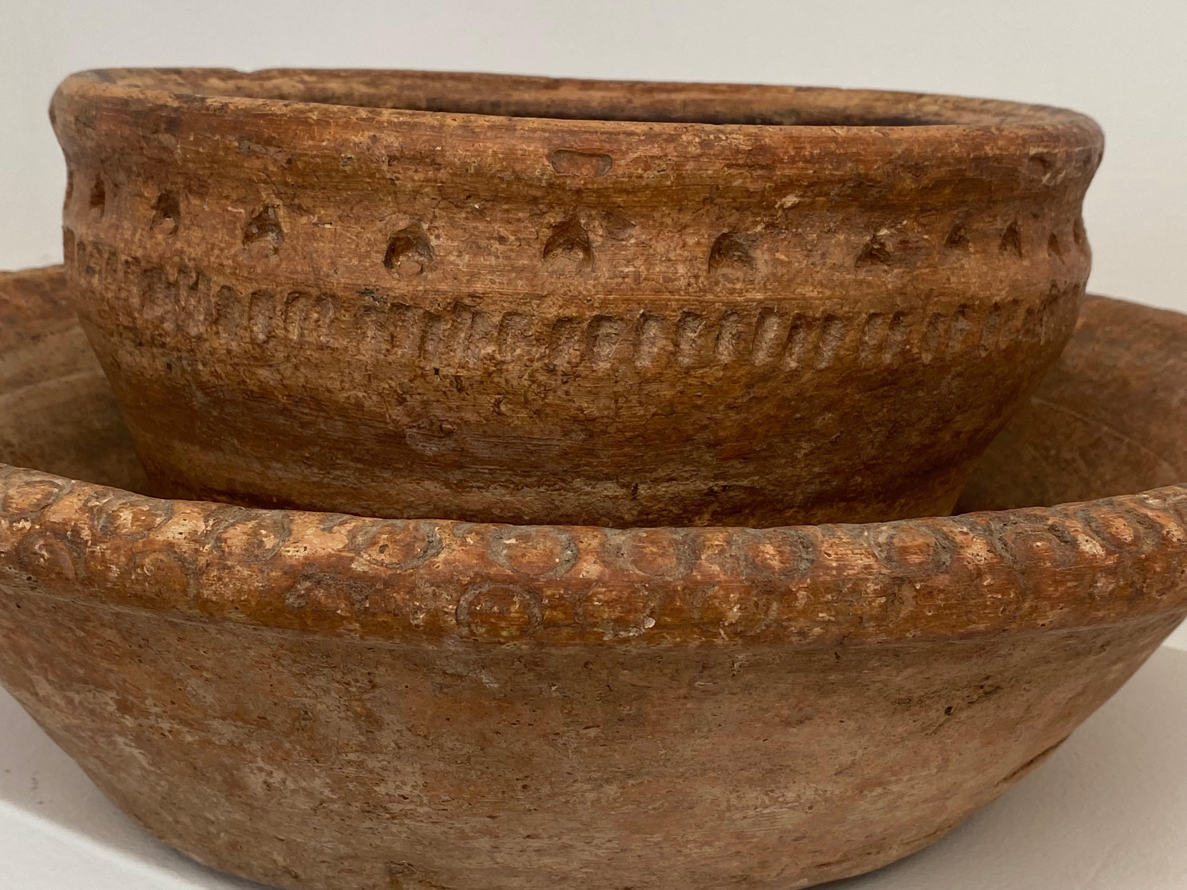 Antike Berber-Terrakotta-Vase aus Marokko (Marokkanisch) im Angebot