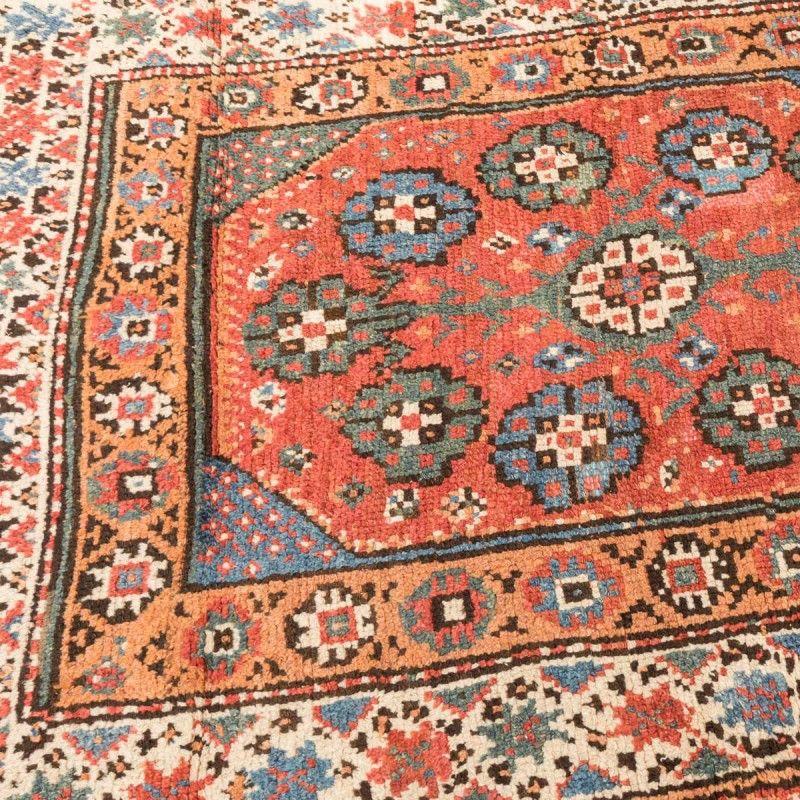 Hand-Knotted Antique Bergama Design. Turkish Rug. 1.75 x 1.25 m For Sale