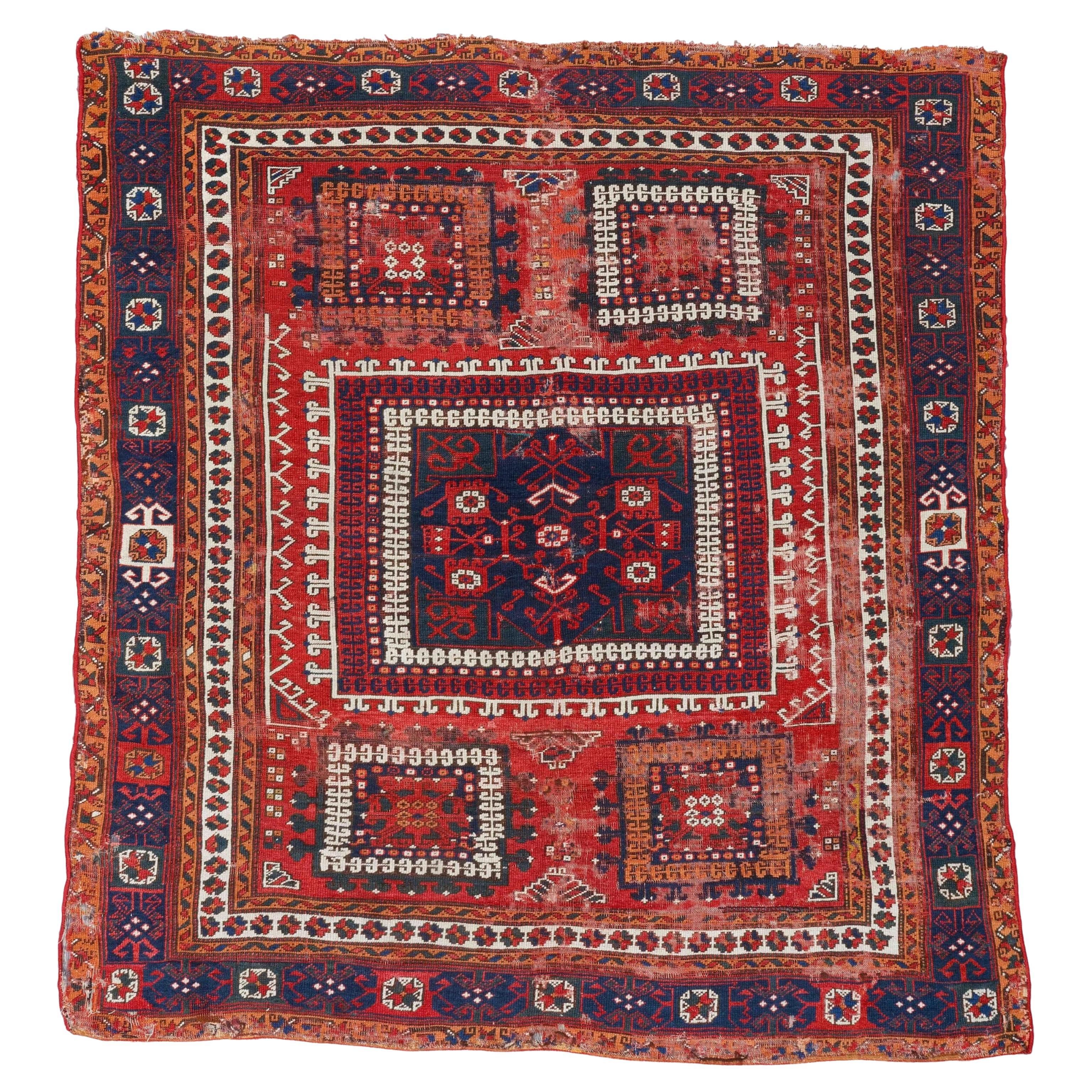 Tapis Bergama antique - Début du 19ème siècle Tapis d'Anatolie Bergama, tapis ancien en vente