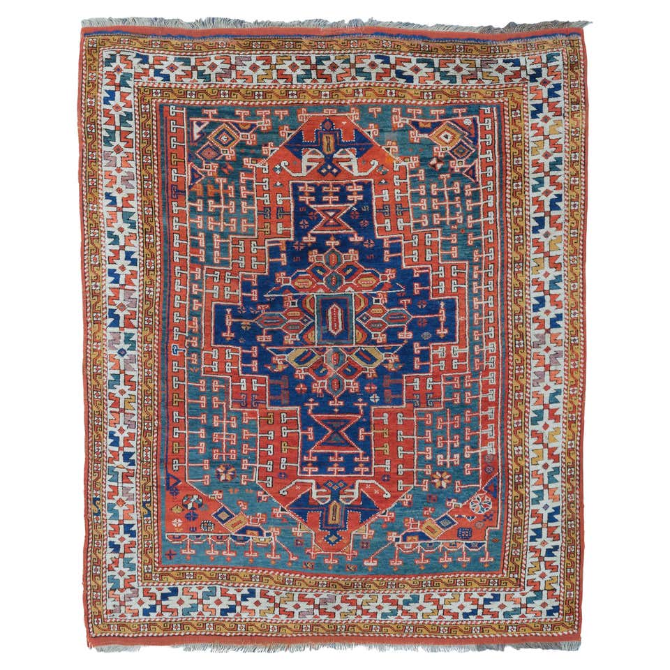 Antique Turkish Bergama Rug, 19th Century For Sale at 1stDibs
