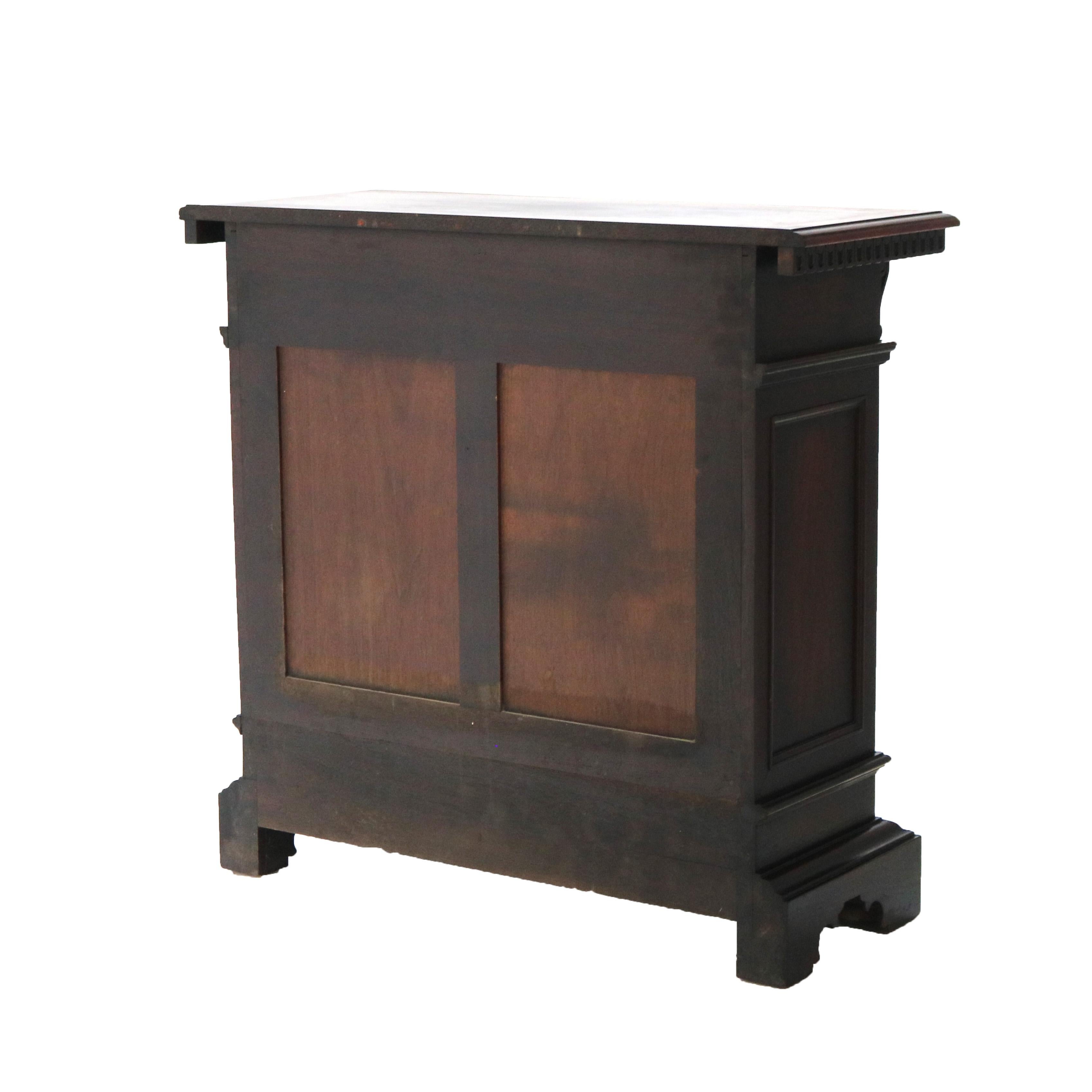 Antique Berkey & Gay Kittinger School Carved Walnut Server C1930 6