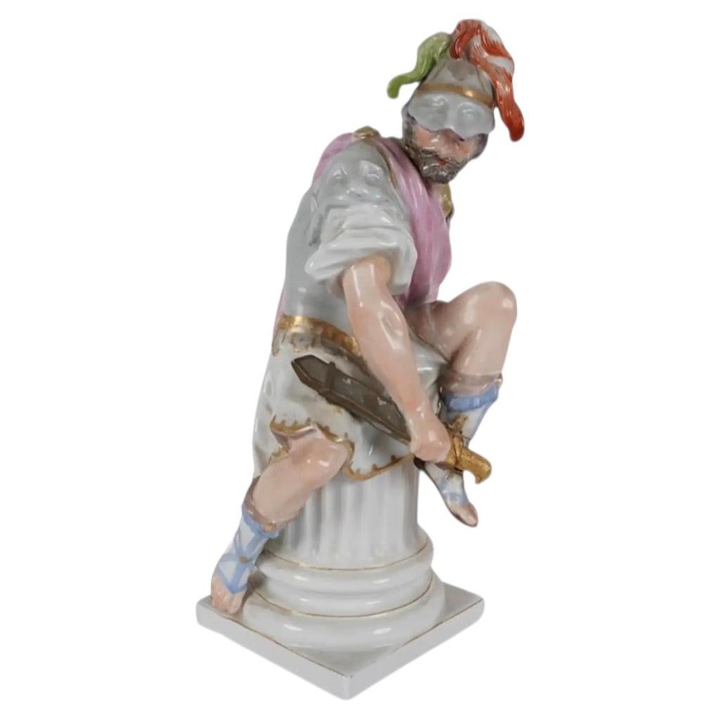 Antico gruppo figurativo in porcellana KPM Porcelain di Berlino Scultura