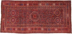 Antique Beshir Carpet, West Turkestan, Circa 1900