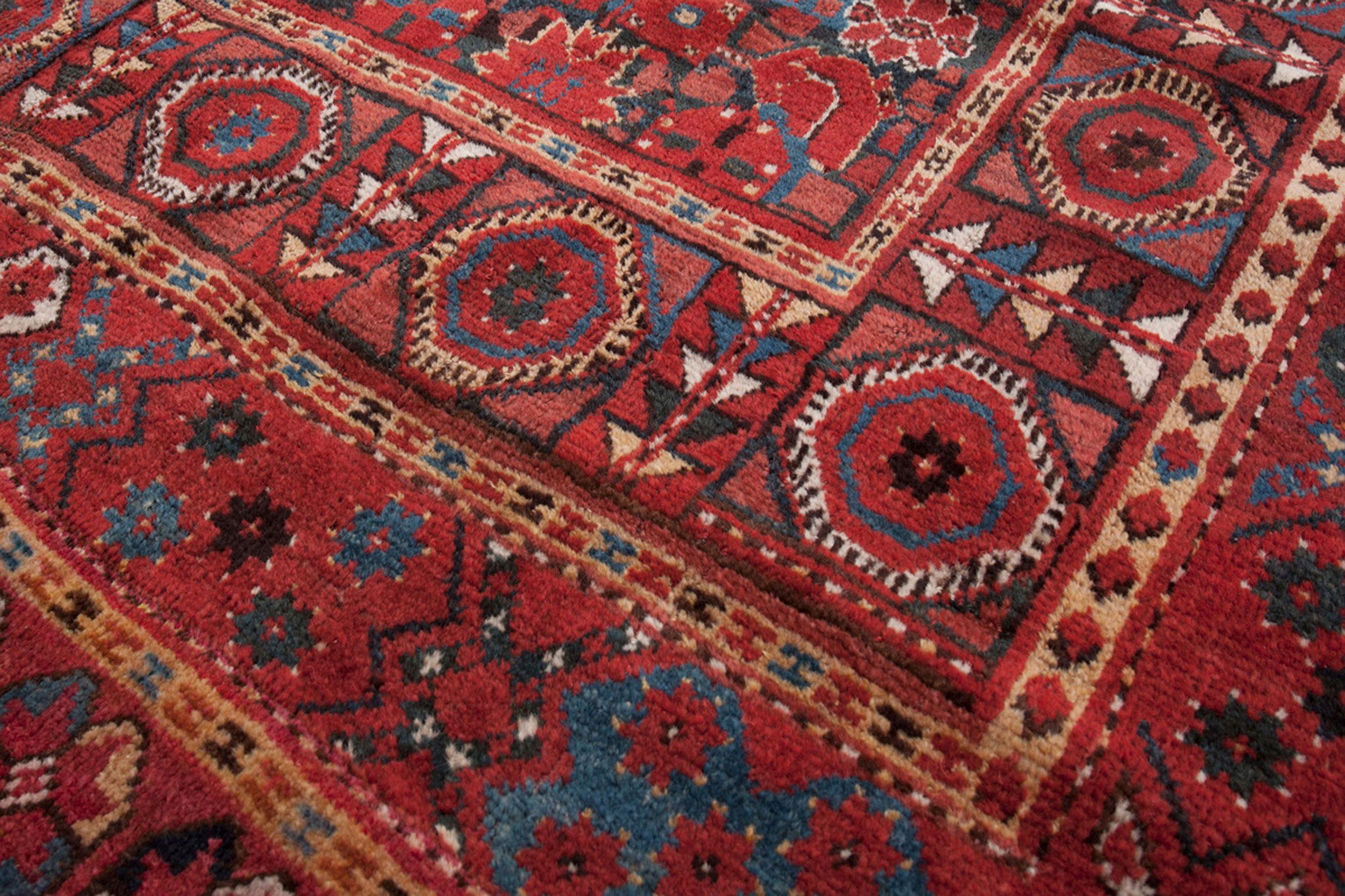 Turkmen Antique Beshir Carpet, West Turkestan, Circa 1900 For Sale
