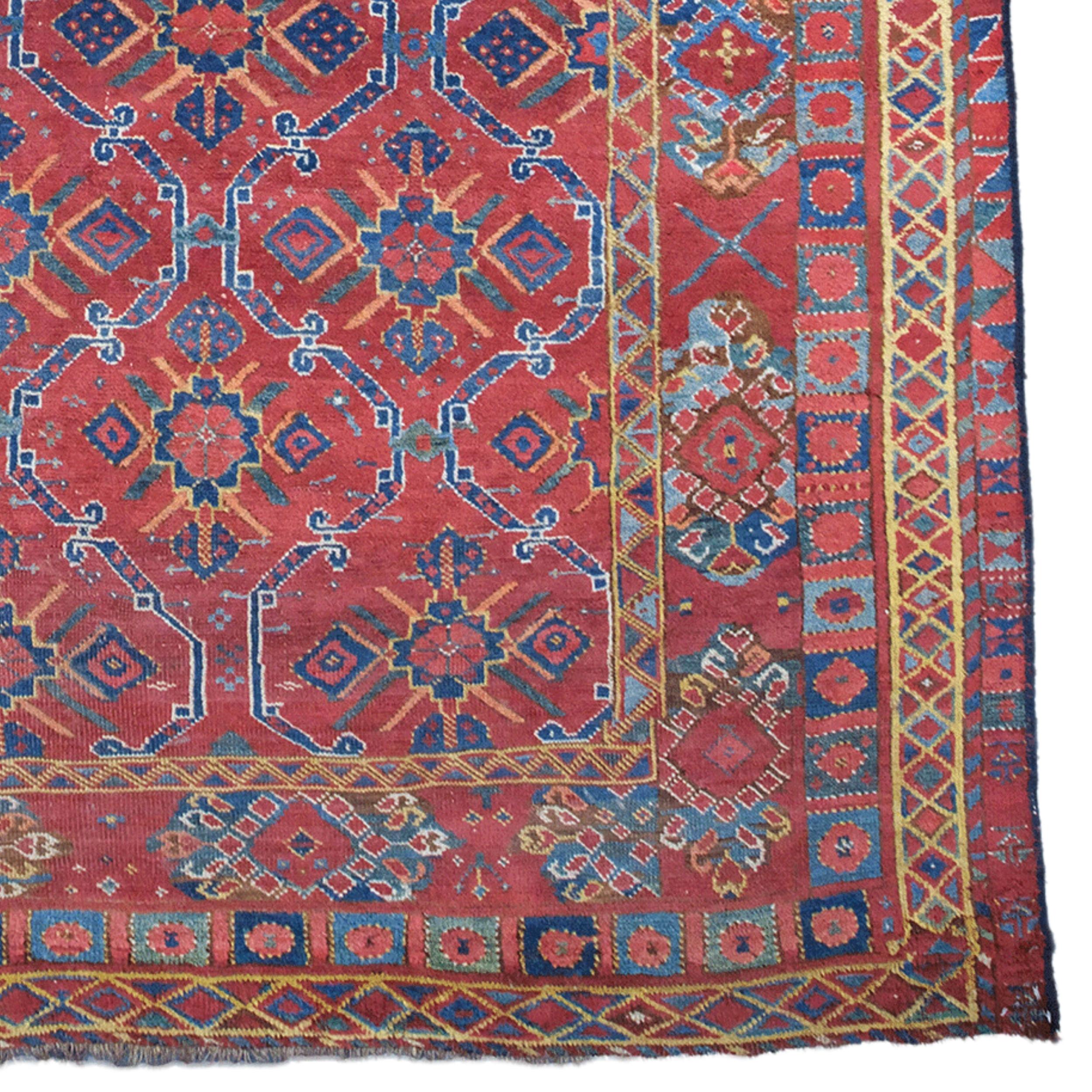 XIXe siècle Tapis principal Beshir turkmène Beshir du 19ème siècle en vente