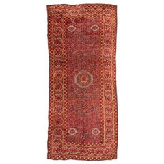 Antique Beshir Turkestan Wool Rug. Circa 1900. 3.70 x 1.70 m