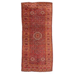 Antique Beshir Turkestan Wool Rug. Circa 1900. 3.70 x 1.70 m