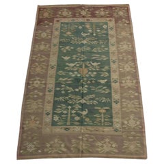 Antiker bessarabischer Teppich mit Vogel- und Blumenmuster 10'3'' X 6'3''