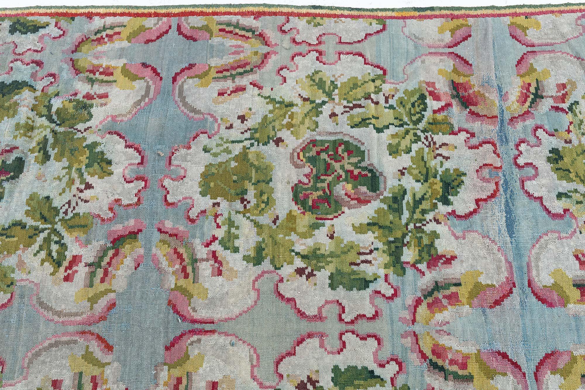 Antique Bessarabian Botanical Rug Doris Leslie Blau In Good Condition For Sale In New York, NY