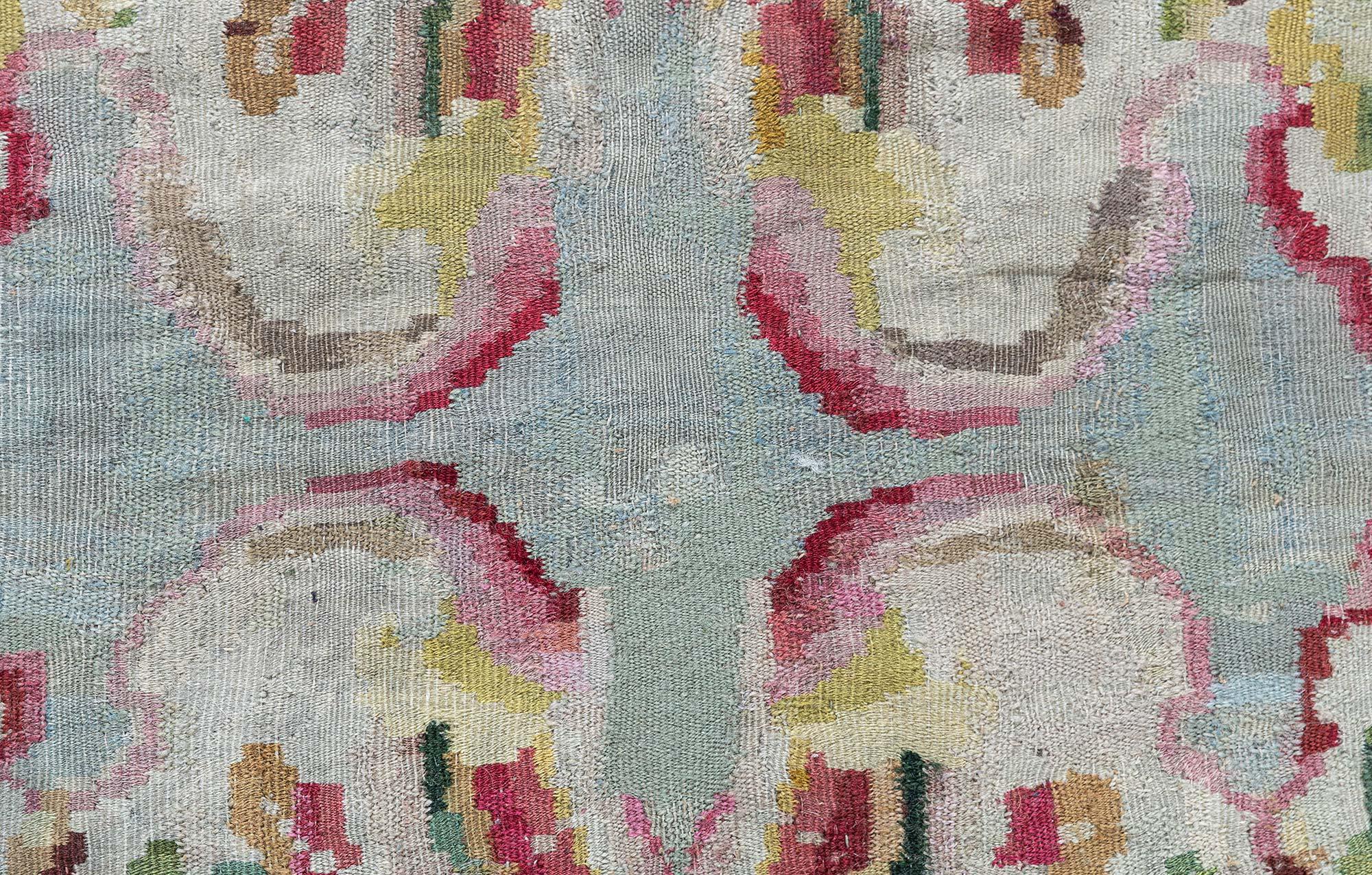 Wool Antique Bessarabian Botanical Rug Doris Leslie Blau For Sale