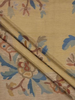 Antique Bessarabian Kilim Rug, Hand-Woven Wool, 7' x 10', 1910