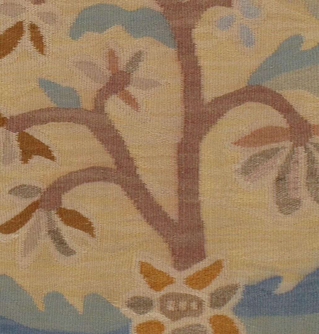 Wool Antique Bessarabian Kilim 7' x 10' For Sale