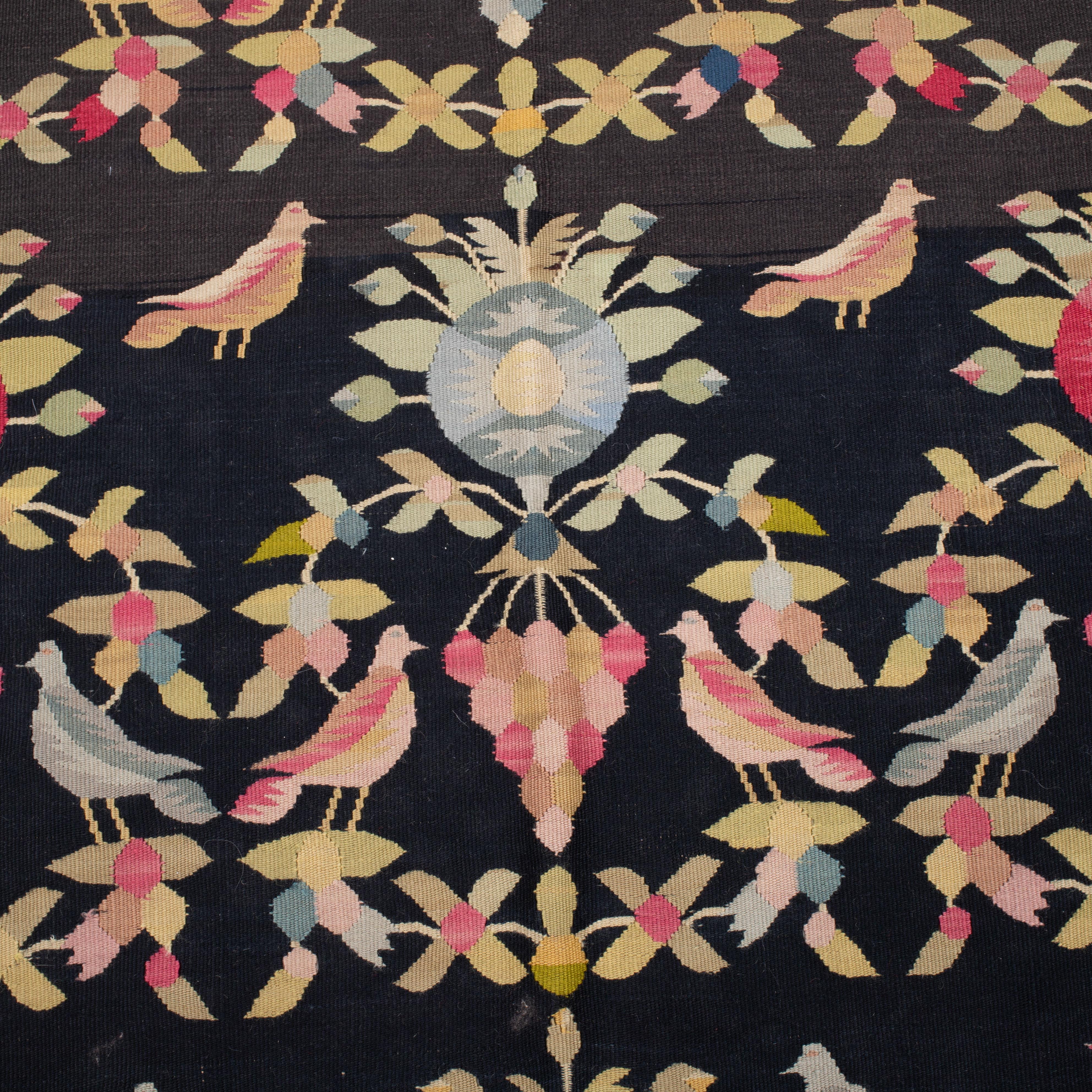 Antique Bessarabian Kilim, Late 19th /Early 20th C. 5