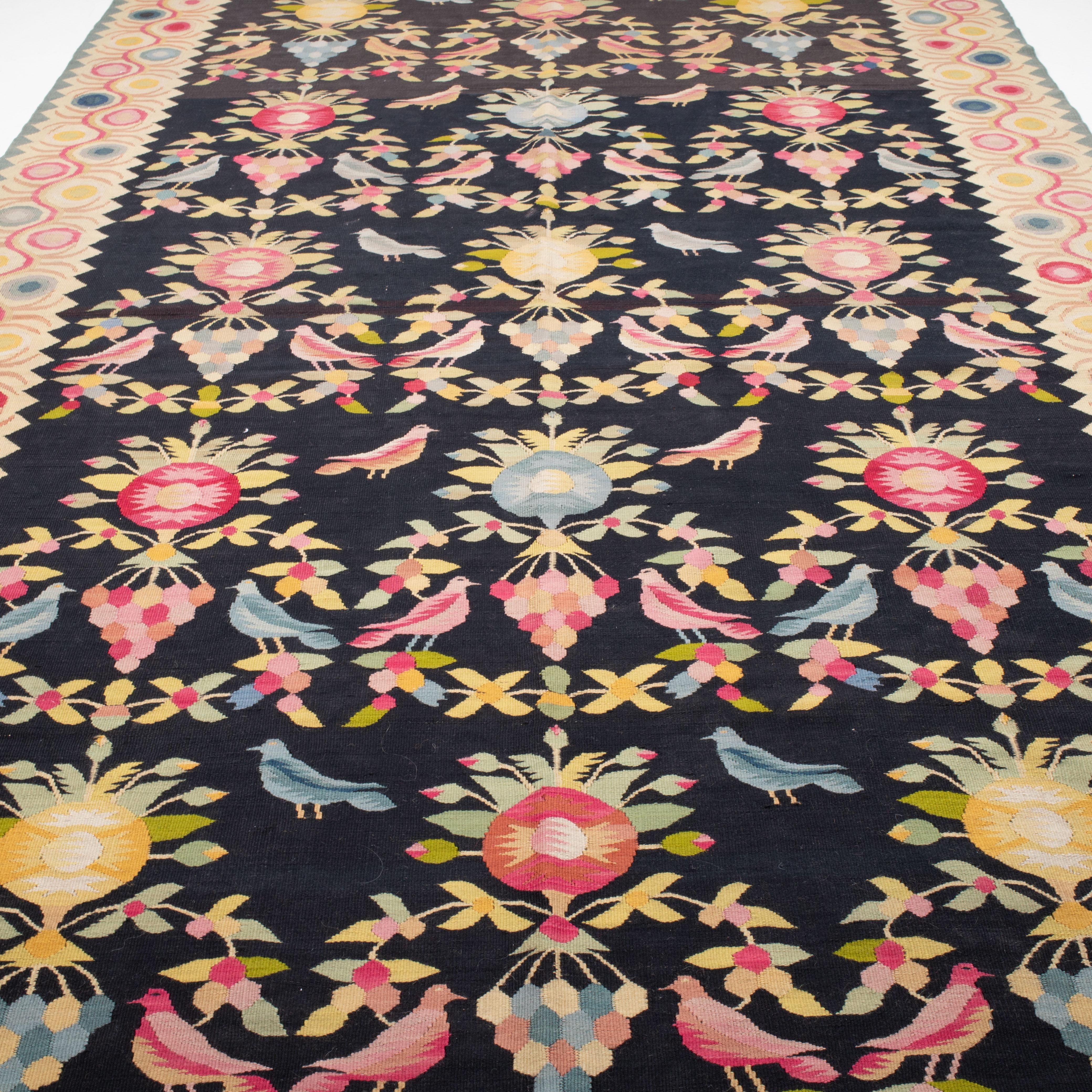 Antique Bessarabian Kilim, Late 19th /Early 20th C. 8