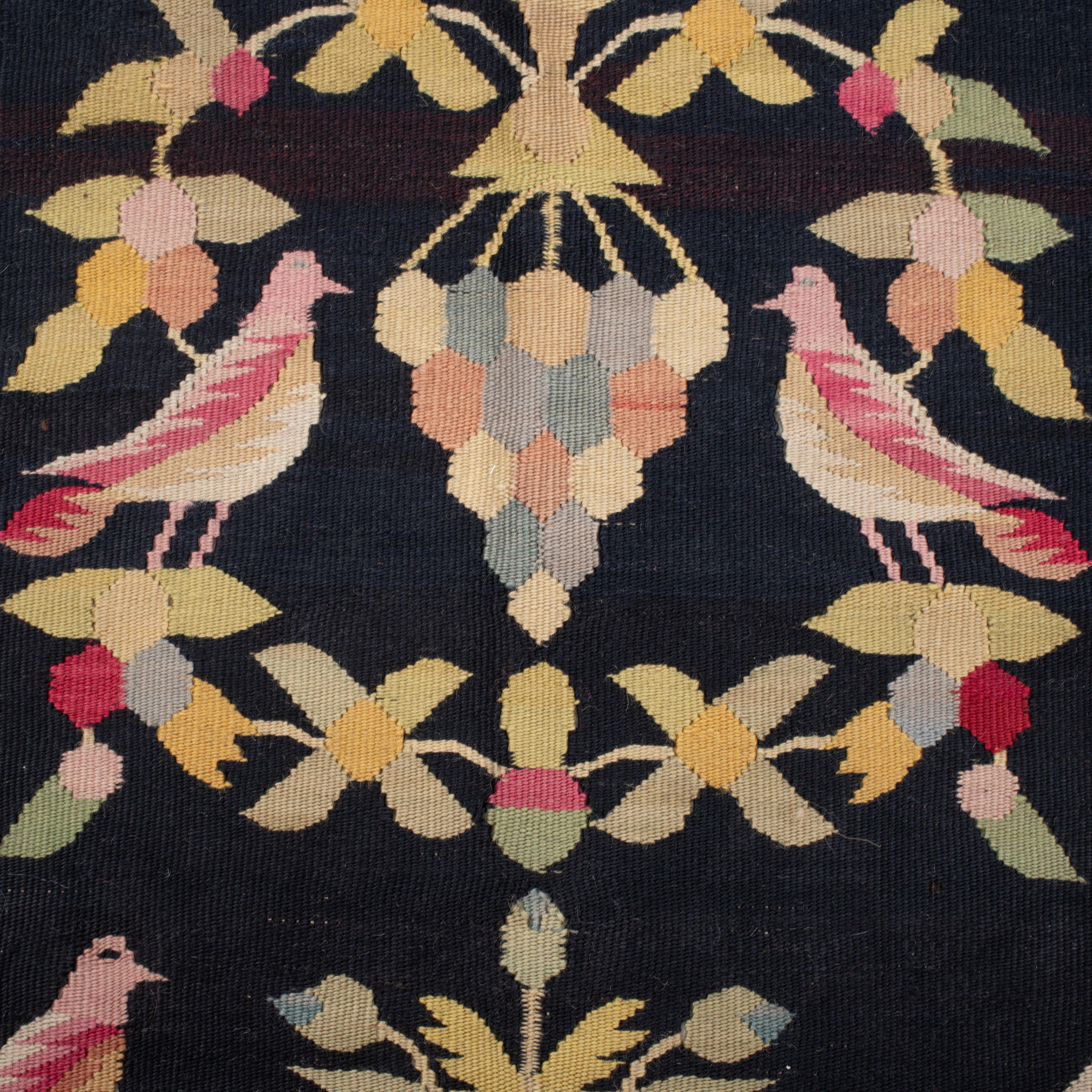 Wool Antique Bessarabian Kilim, Late 19th /Early 20th C.