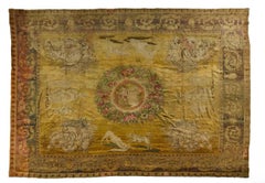 Antique Bessarabian Oversized Rug with Floral Medallion Design - Rug & Kilim