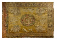 Antique Bessarabian Oversized Rug with Floral Medallion Design - Rug & Kilim