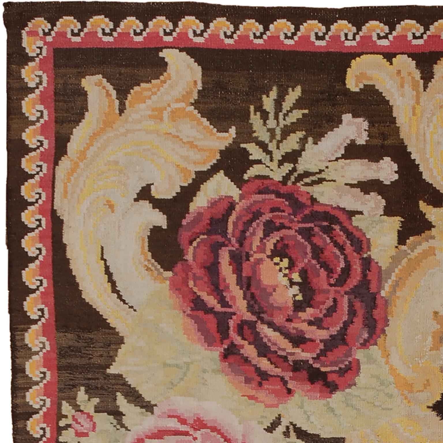 Antiker bessarabischer Teppich, 1890 im Zustand „Gut“ im Angebot in New York, NY