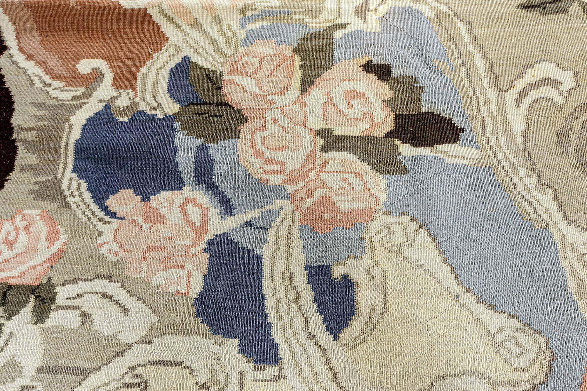 Hand-Woven Doris Leslie Blau Antique Bessarabian Rug For Sale