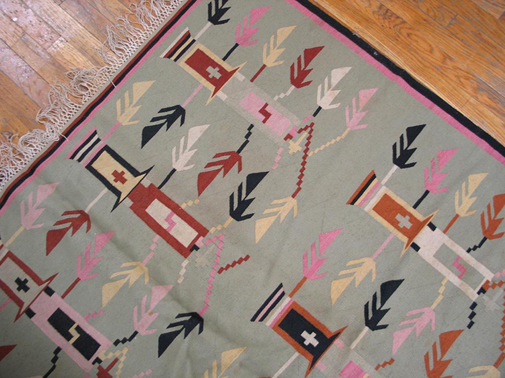 Antique Besserabian Kilim In Good Condition For Sale In New York, NY