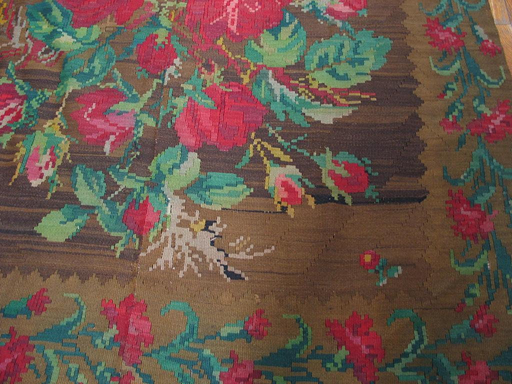 Antique Besserabian Rug In Good Condition For Sale In New York, NY