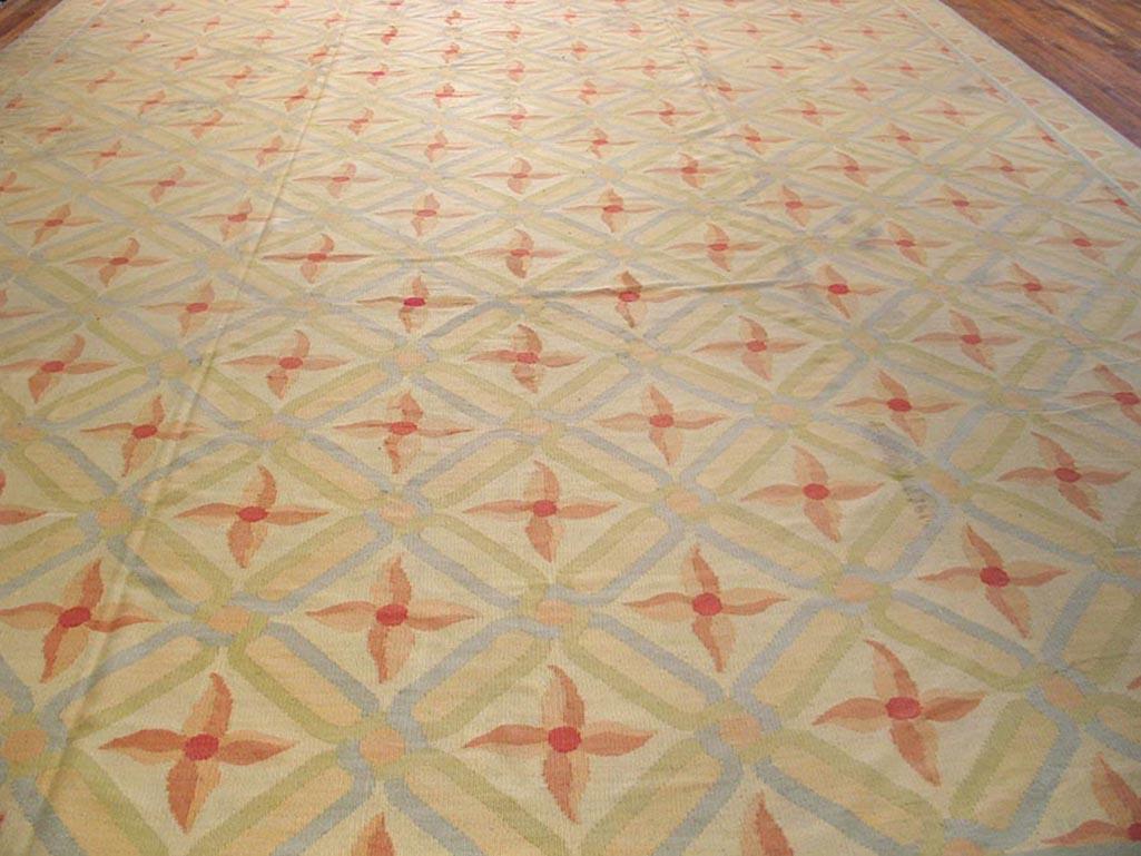 Wool Early 20th Century Besserabian Flat-Weave ( 15'6