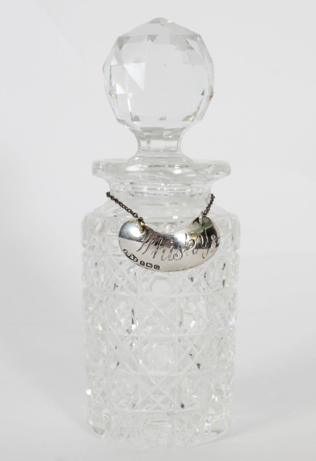Antike Betjemann's Coromandel Miniature 3 Flaschen Tantalus 19. im Angebot 4
