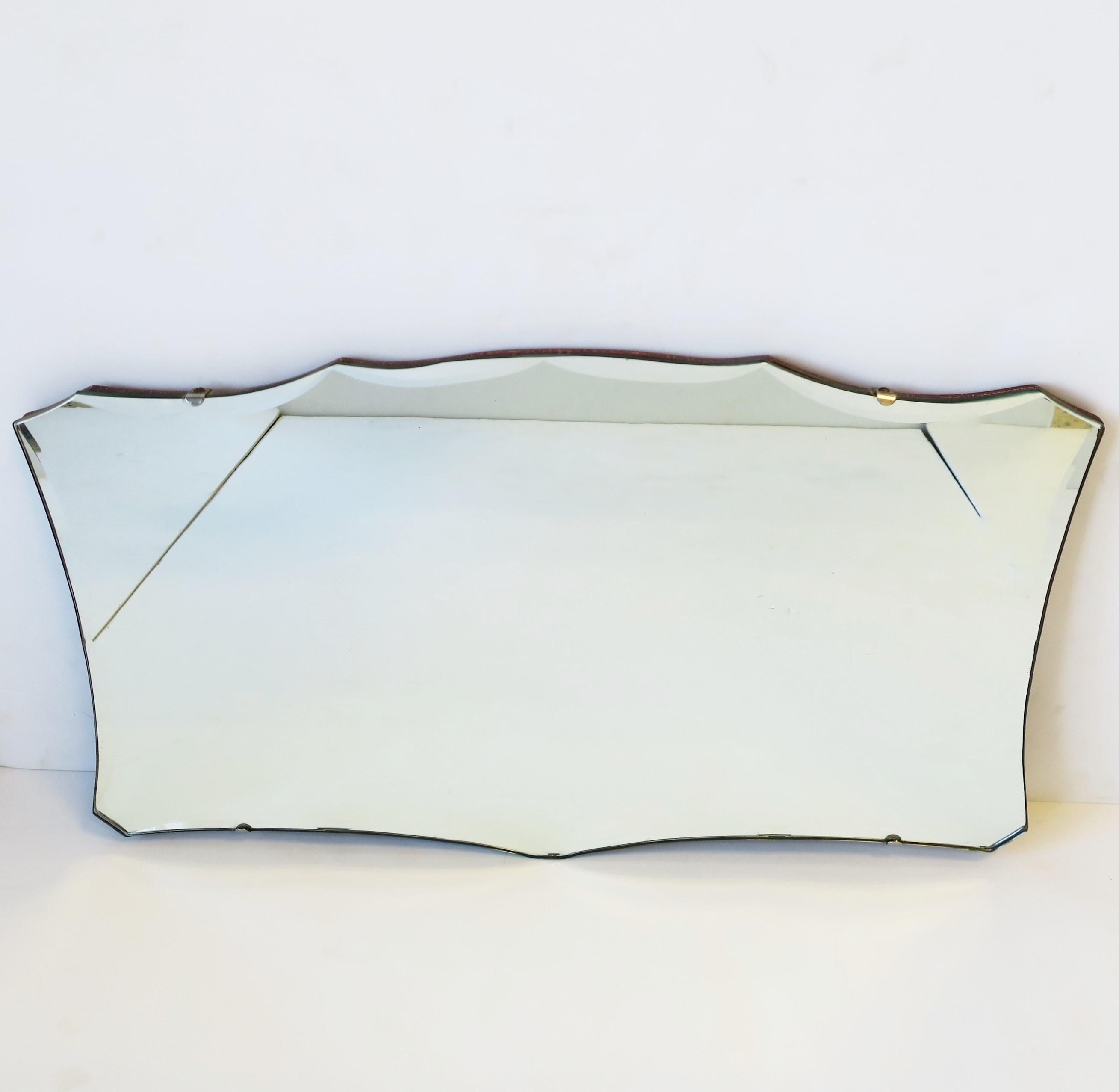 Antique Beveled Wall or Vanity Mirror 1