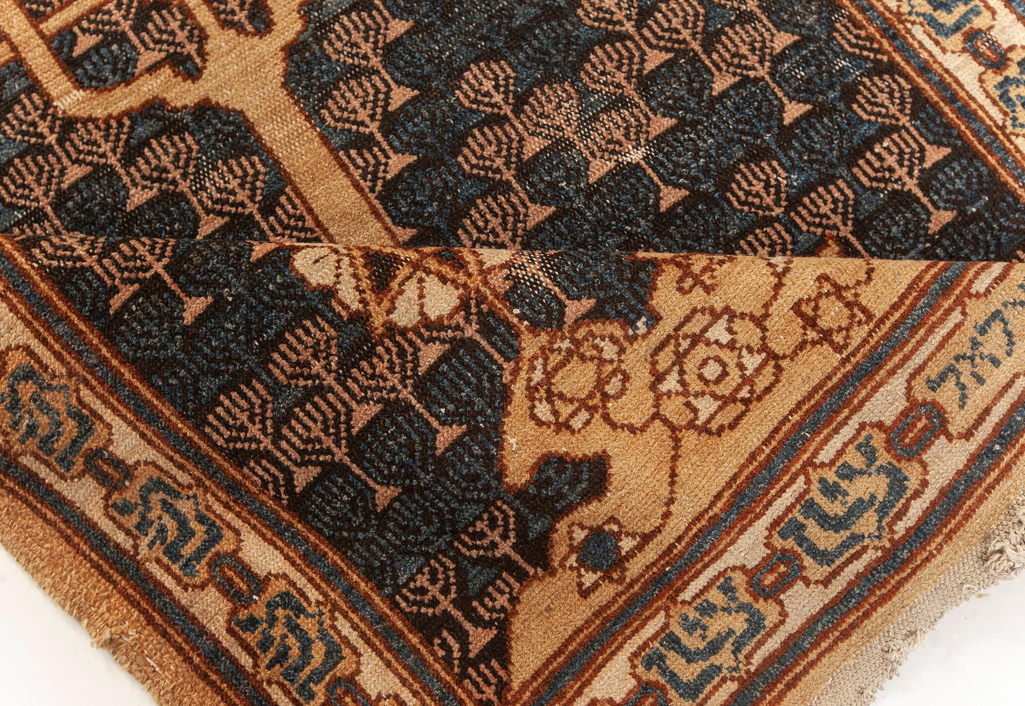 Palestinian Doris Leslie Blau Collection Antique Bezalel Rug