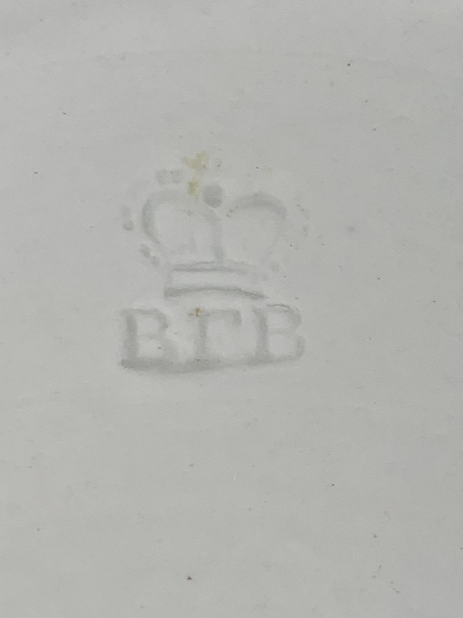 Antico piatto dipinto a mano BFB Worcester con conchiglie fondo acqua e dorato Ca. 1807 in vendita 2