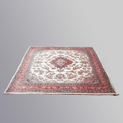 Antique Bibikabad 12' x 12' Oriental Wool Rug C1940