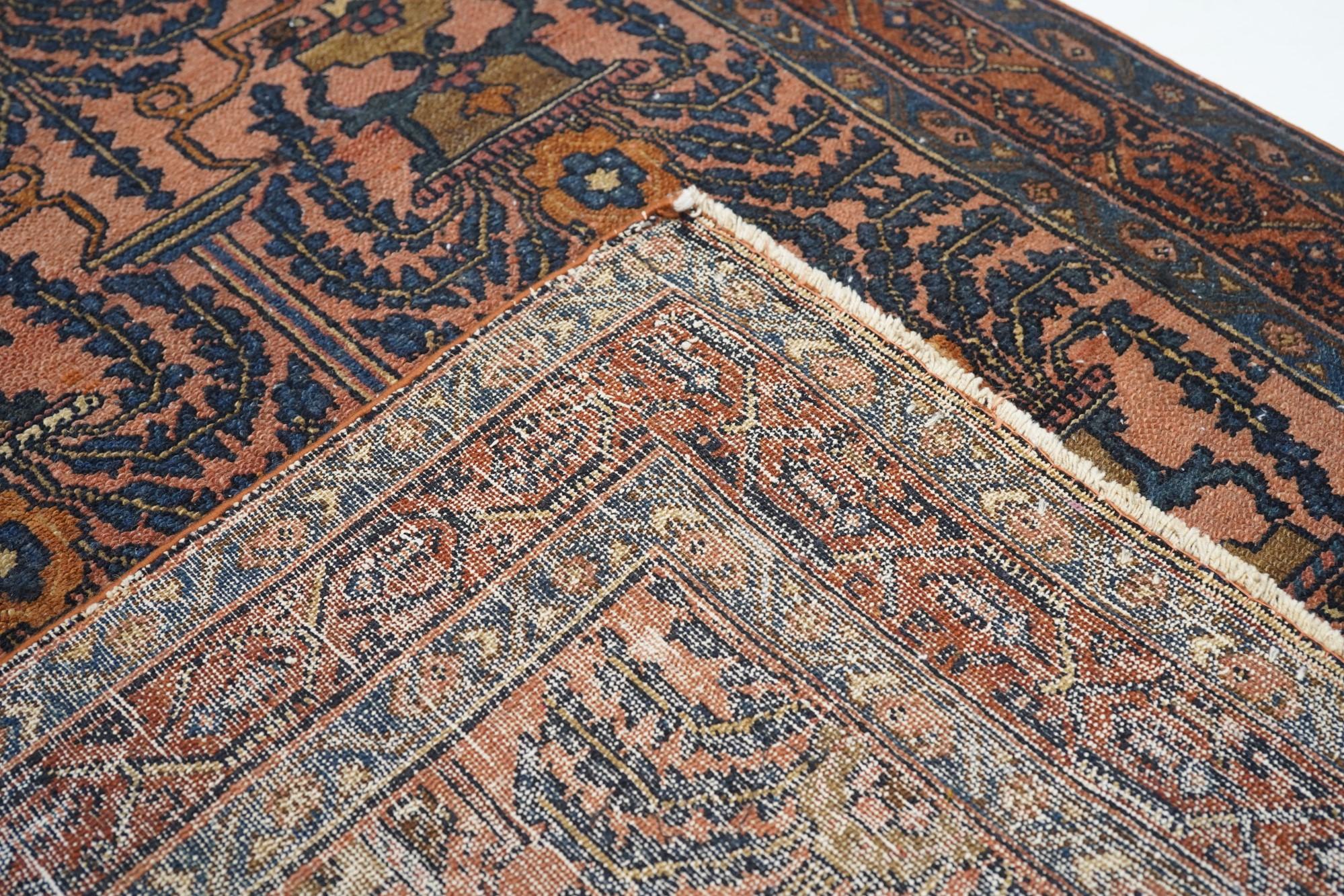 Alfombra Bibikabad Antigua 4'3'' x 6'5'' en venta 4