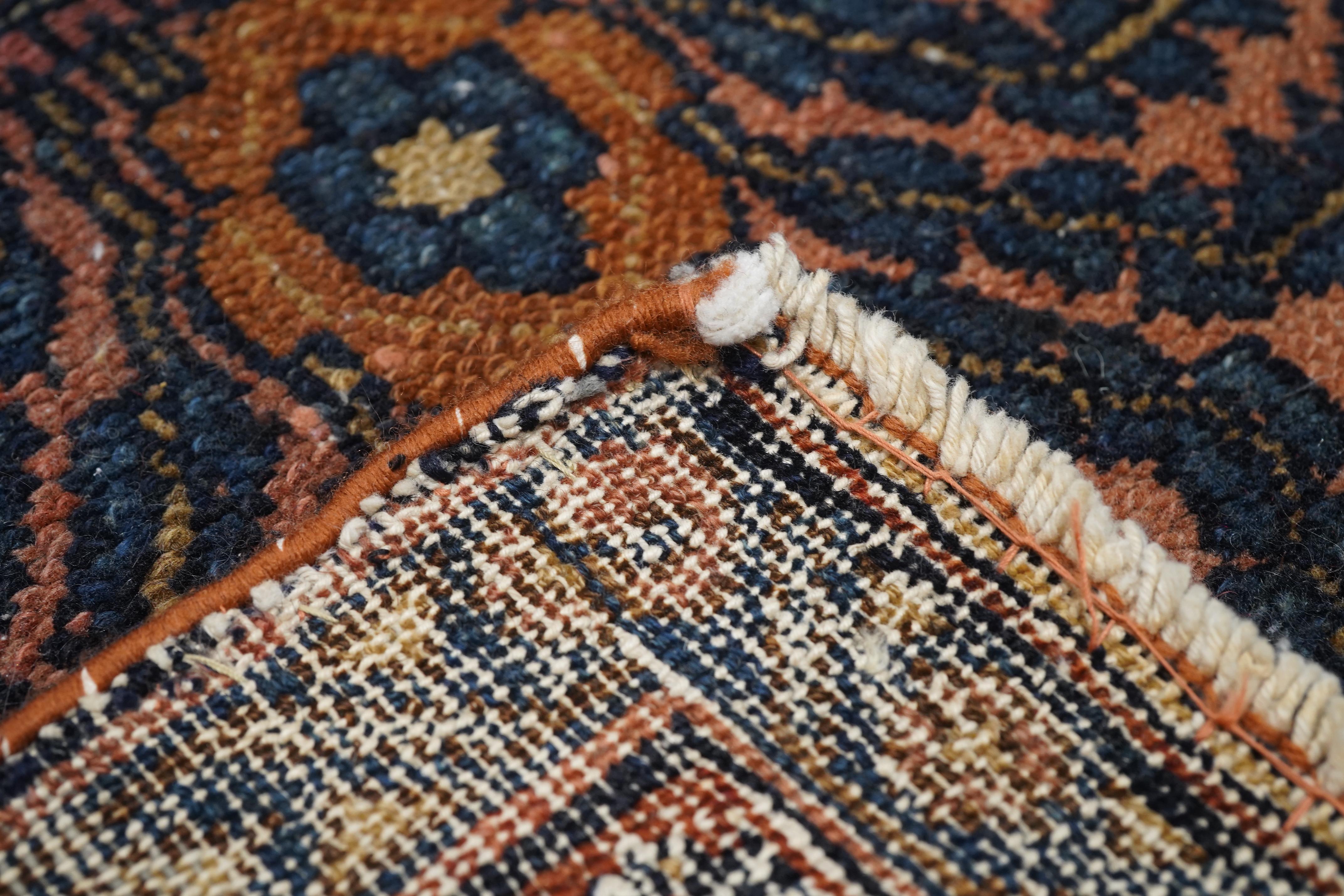 Alfombra Bibikabad Antigua 4'3'' x 6'5'' en venta 5
