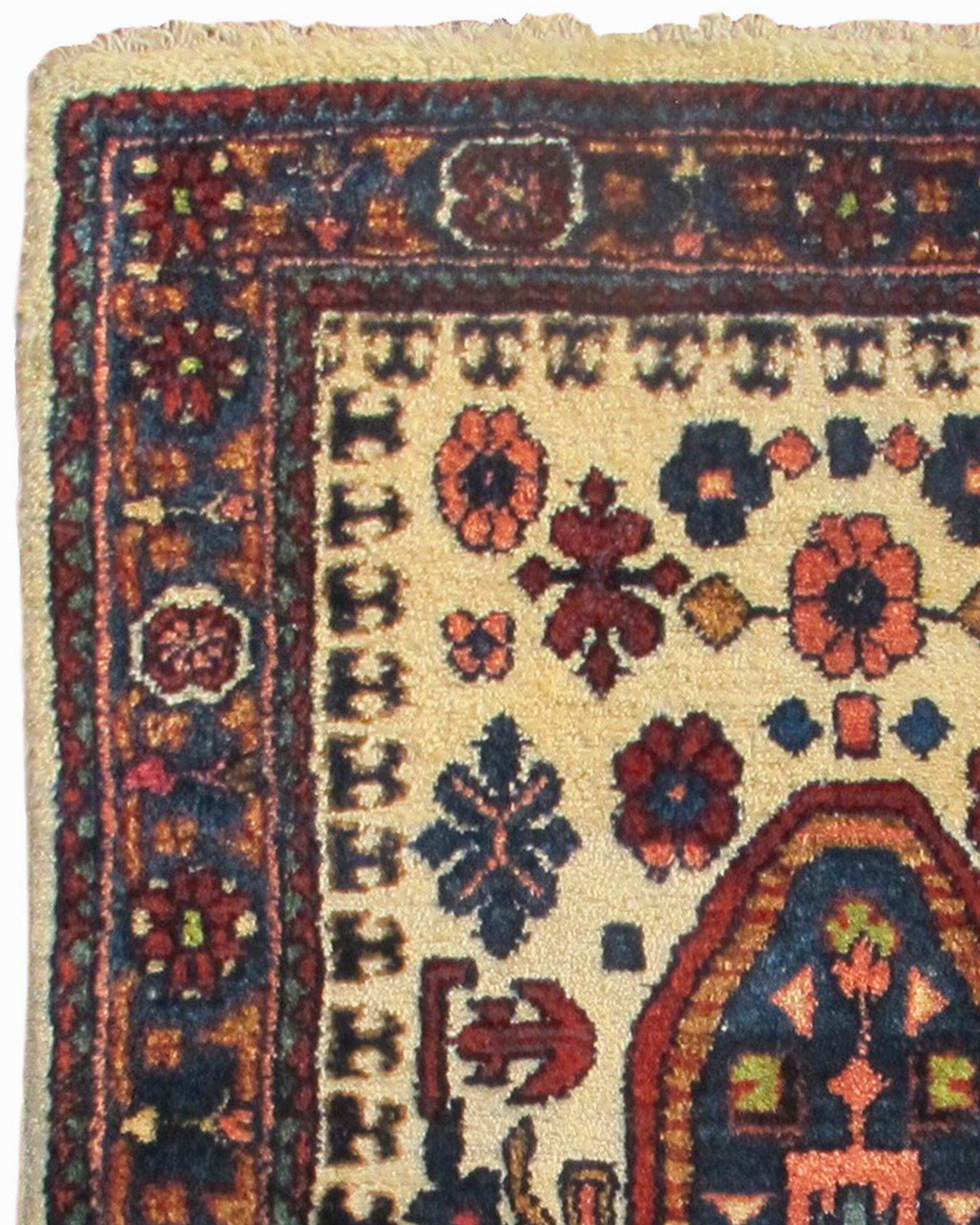 Persian Antique Bibikabad Rug, Early 20th Century For Sale