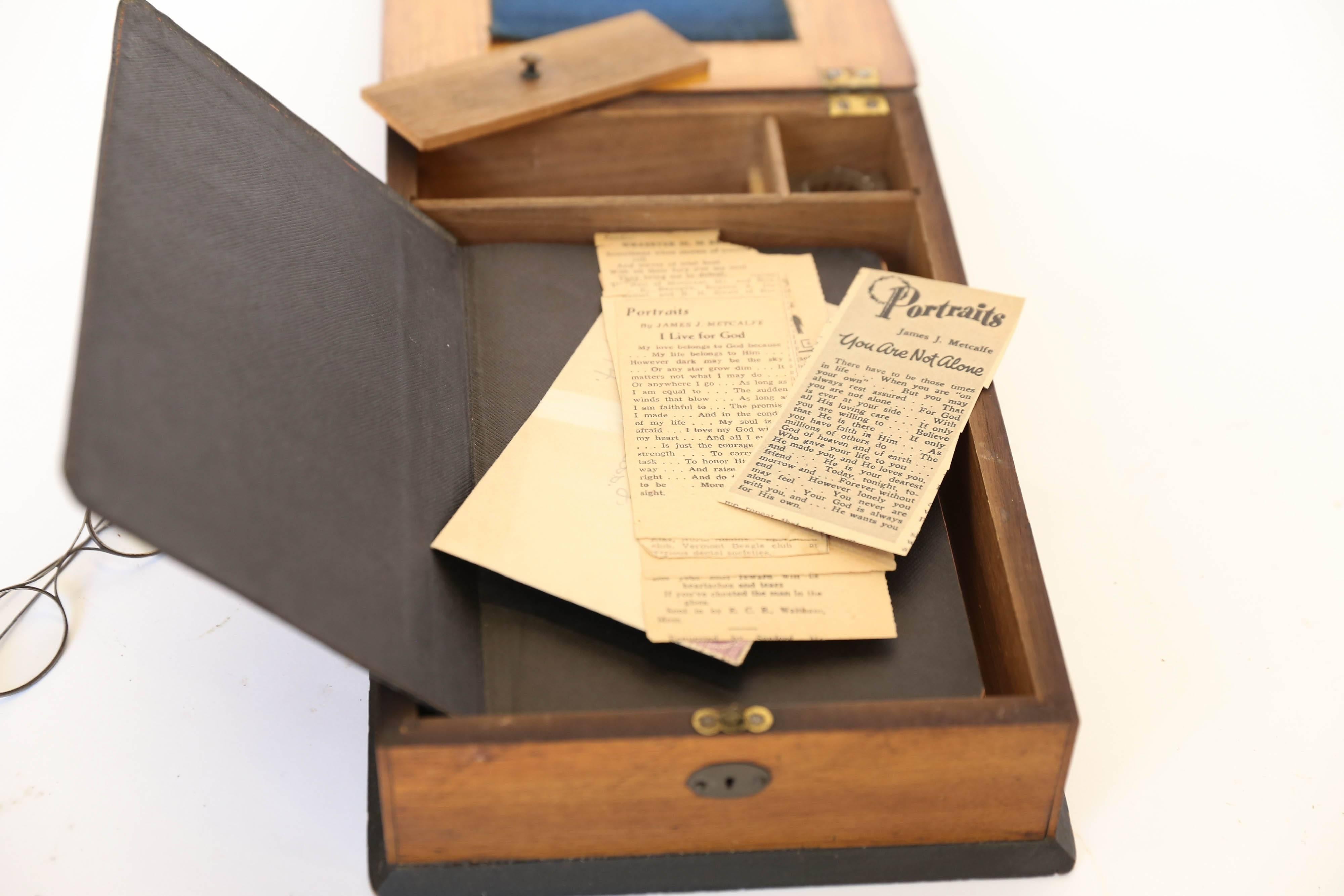 20th Century Antique Bible Box
