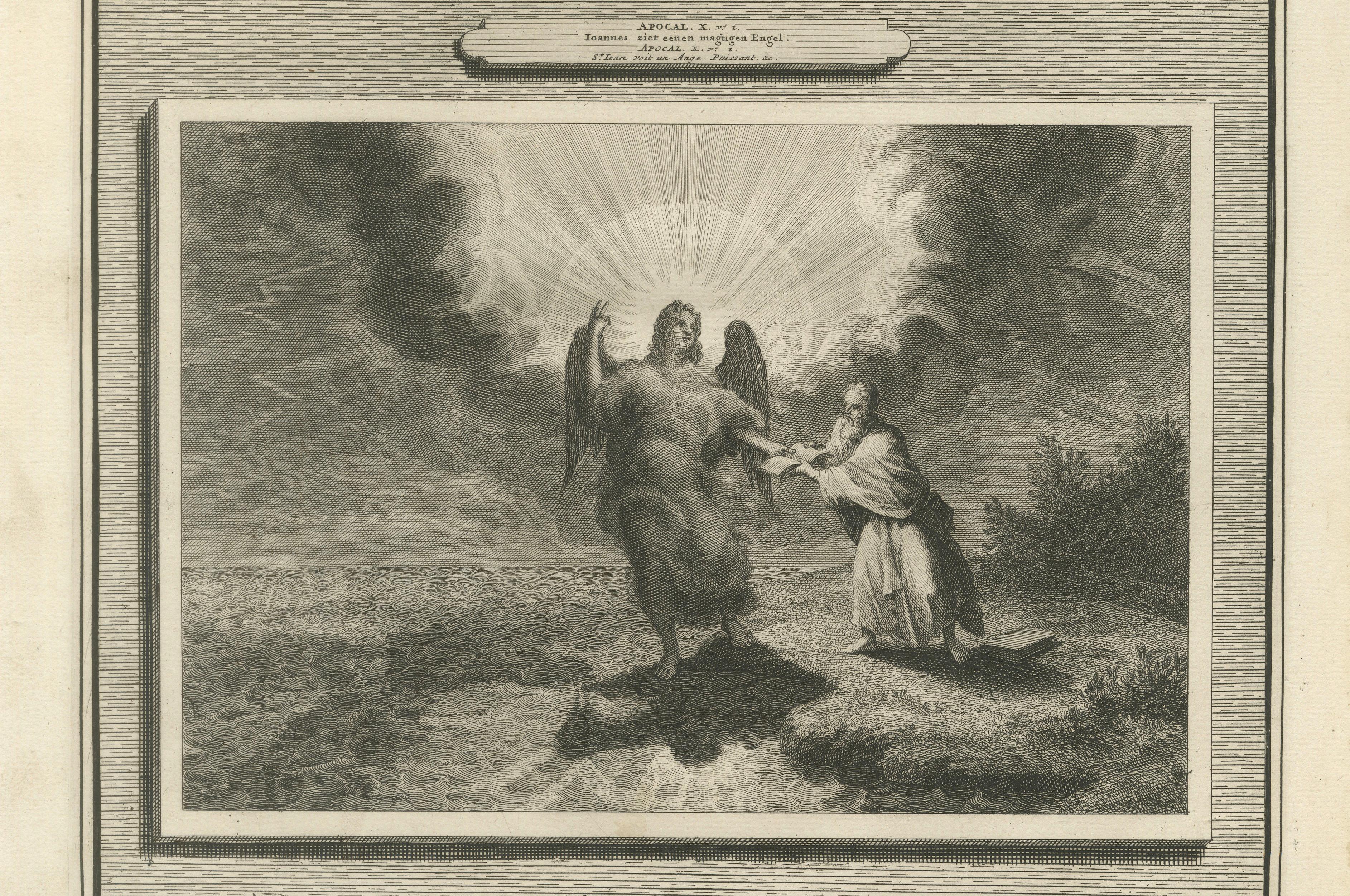 Antique Biblical Engravings, Mortier Amsterdam – Apocalypse Cycle, c.1700