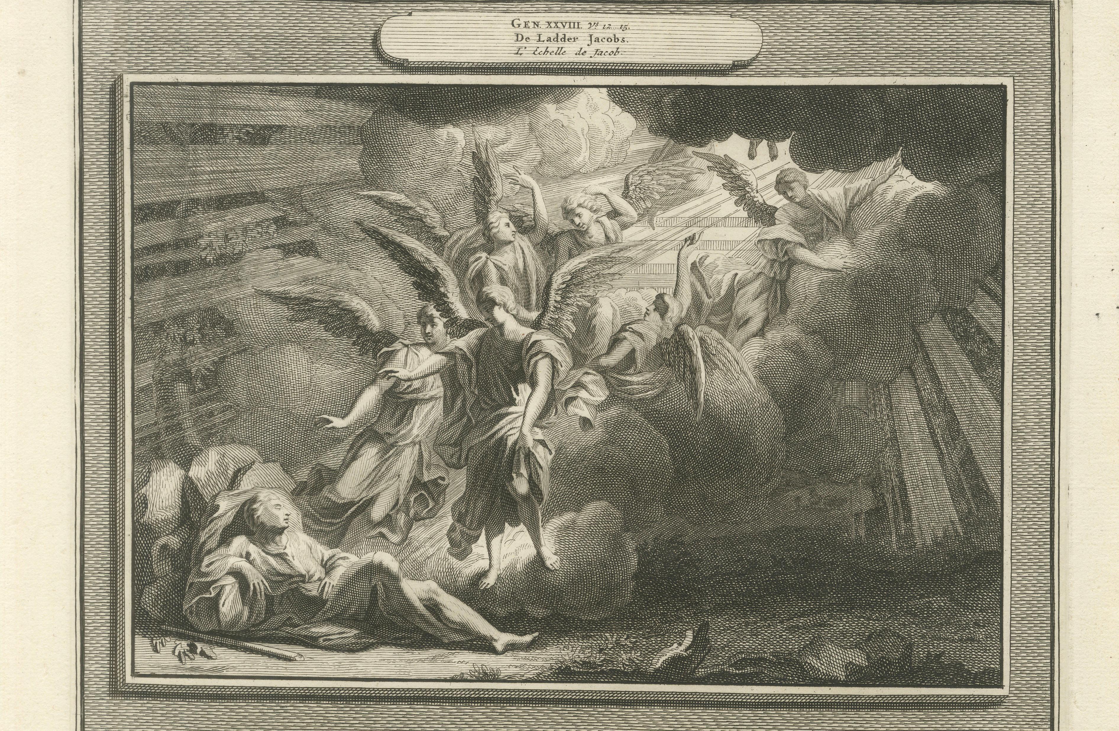 Antique Biblical Engravings, Mortier Amsterdam – Genesis & Apocalypse, c.1700