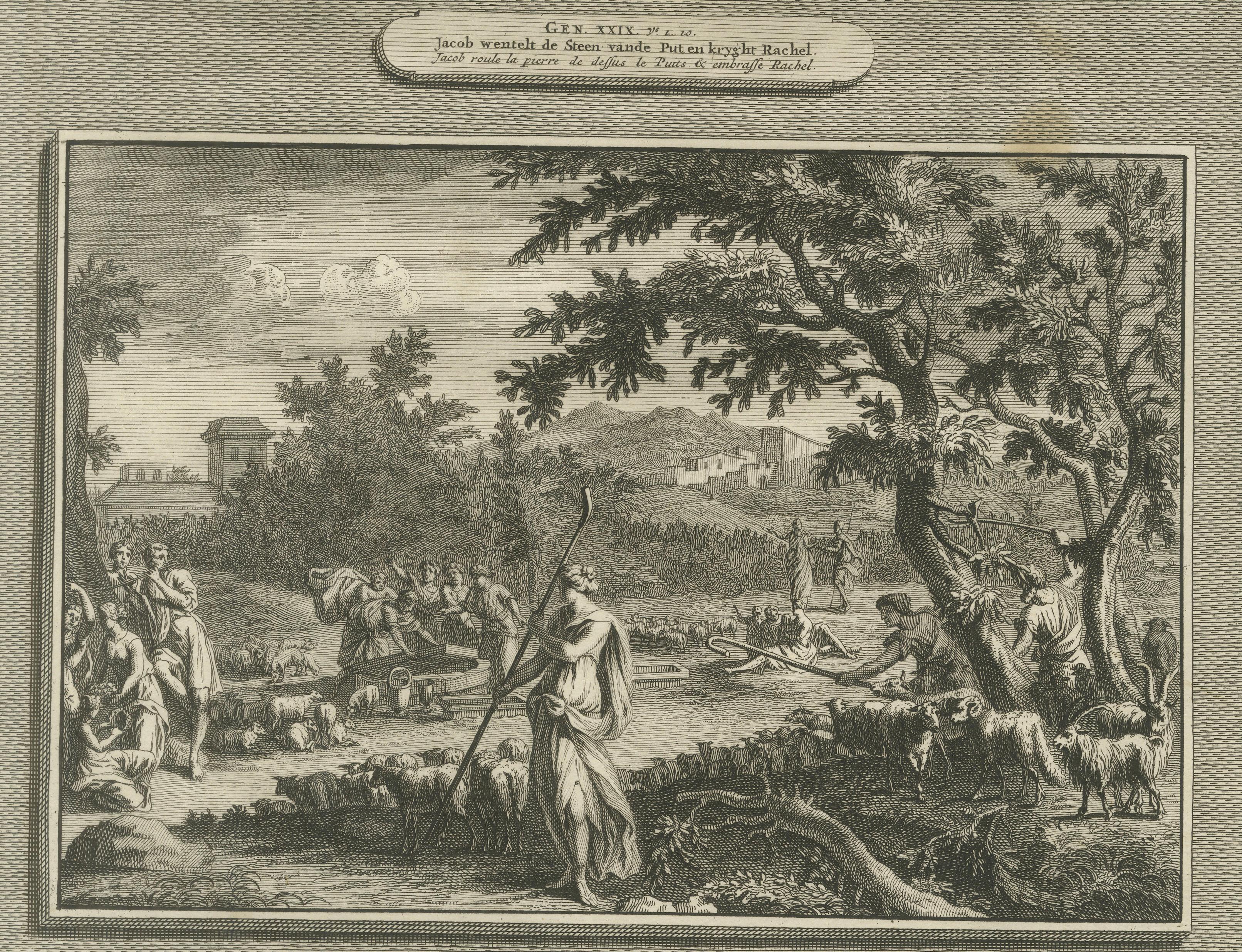 Antique Biblical Engravings, Mortier Amsterdam – Genesis & Apocalypse, c.1700