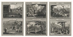 Antique Biblical Engravings, Mortier Amsterdam – Genesis & Apocalypse, c.1700