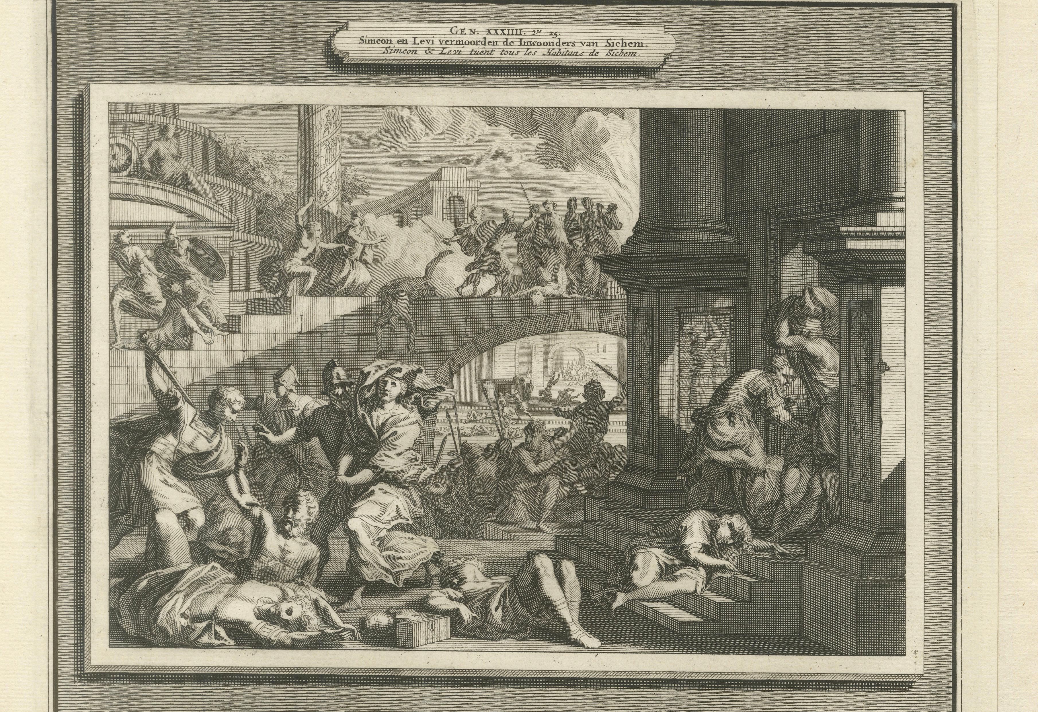 Antique Biblical Engravings, Mortier Amsterdam – Joseph Cycle, c.1700