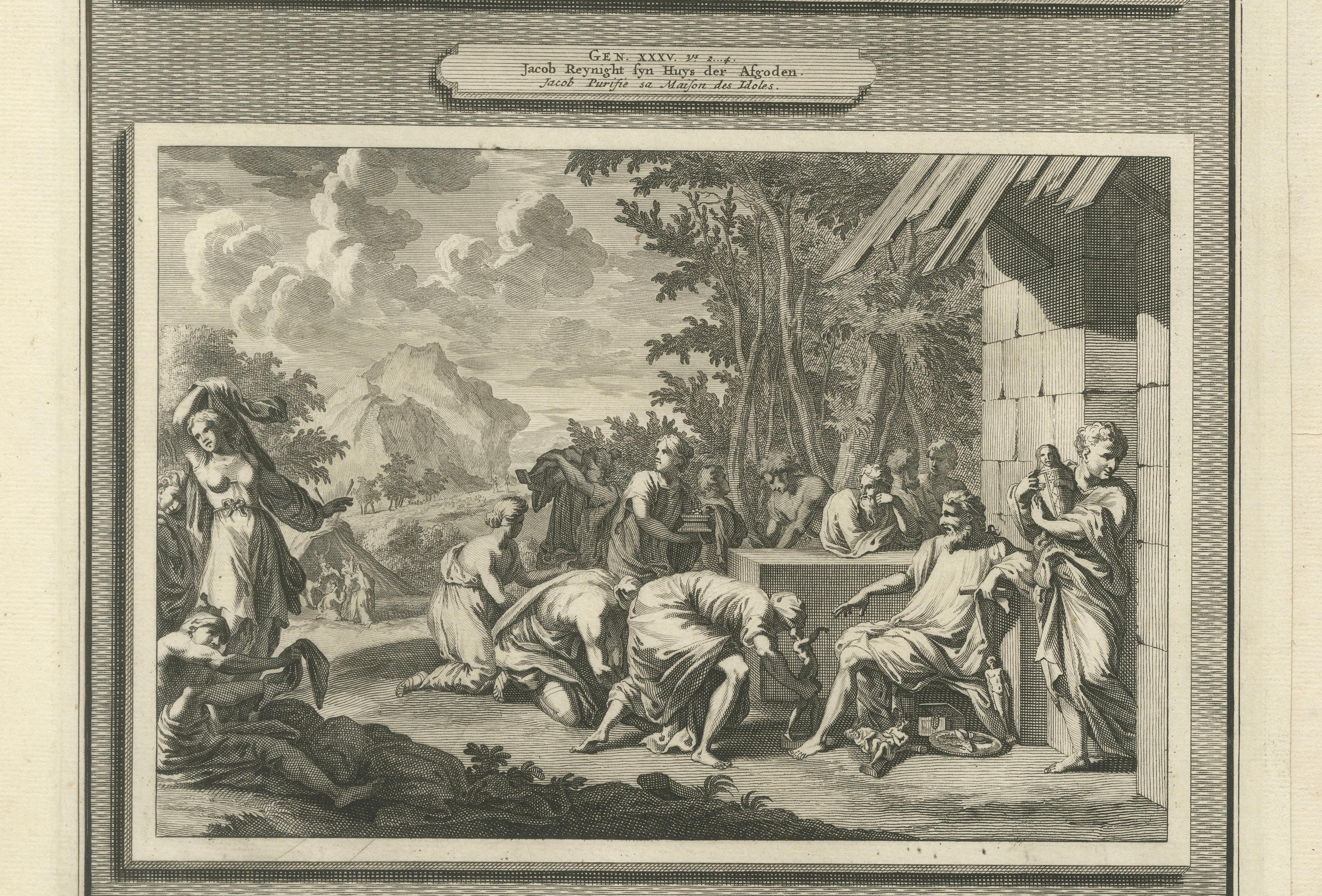 Antique Biblical Engravings, Mortier Amsterdam – Joseph Cycle, c.1700