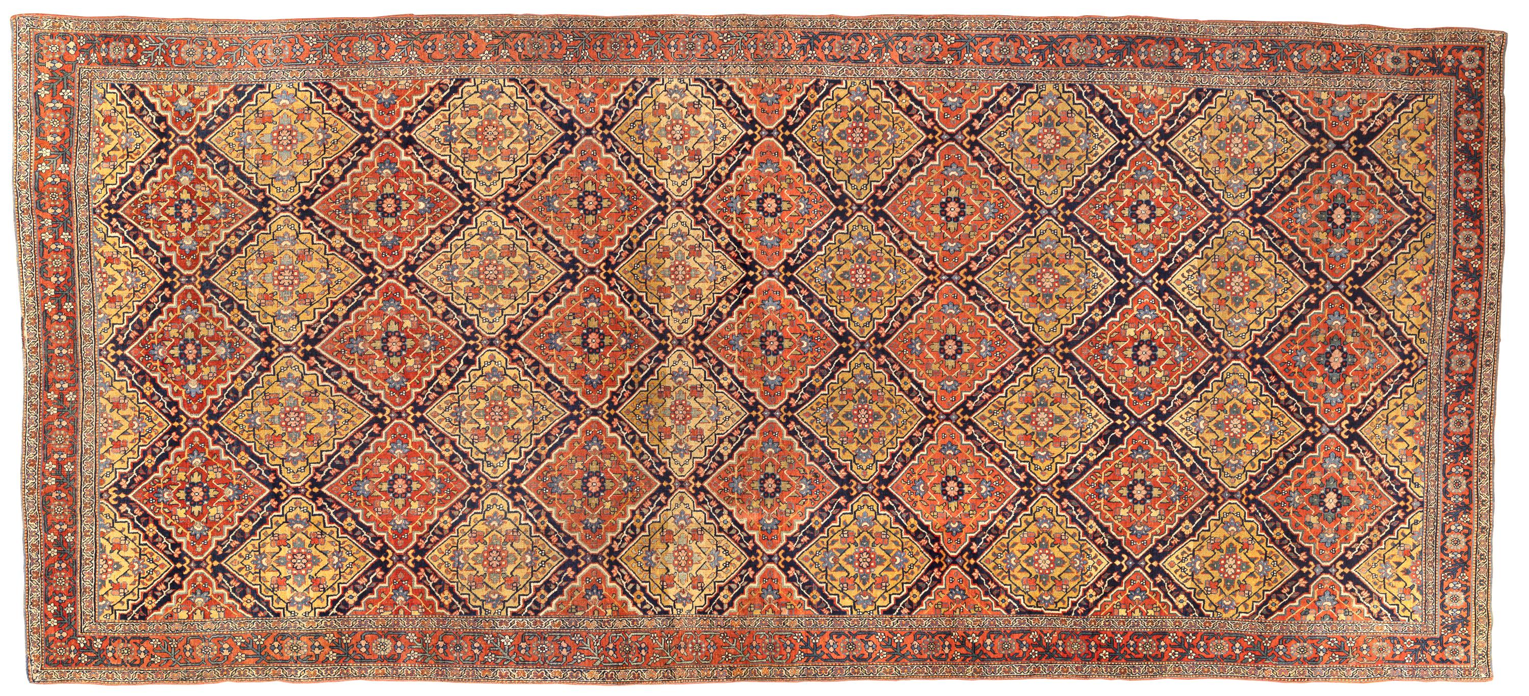 Antiker Bidjar-Teppich aus dem 19. Jahrhundert  im Zustand „Hervorragend“ im Angebot in Barueri, SP, BR