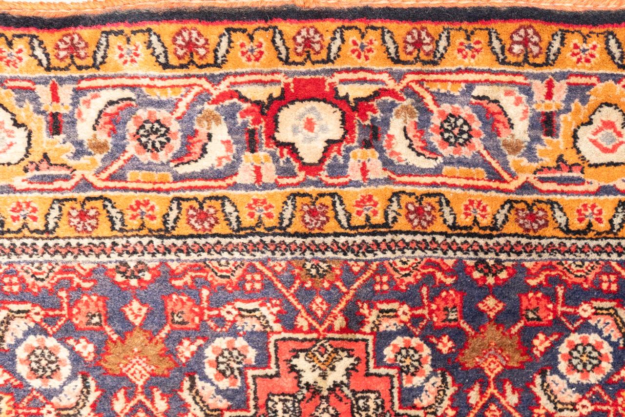 Early 20th Century Antique Bidjar Carpet For Sale