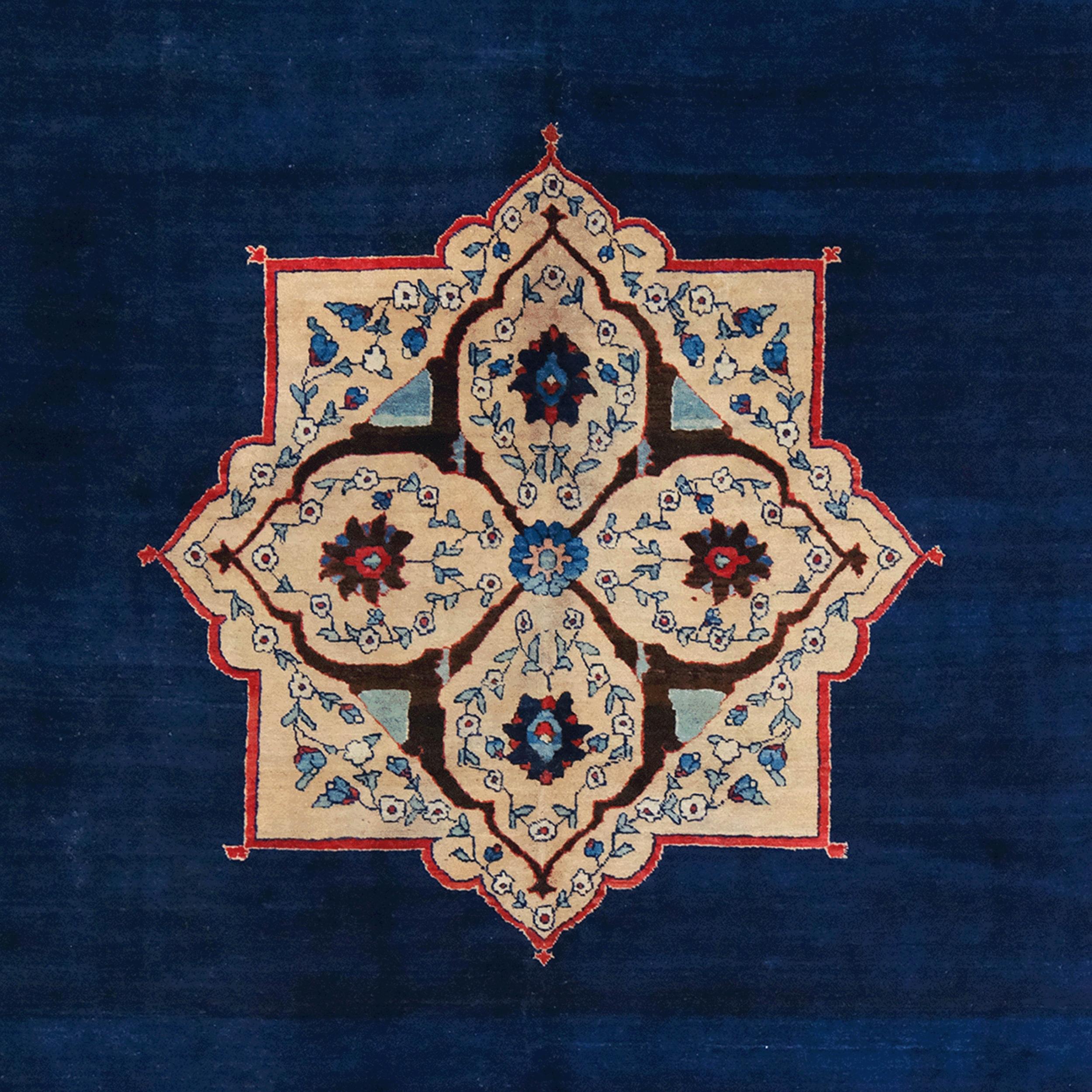 Perse Tapis Bidjar ancien - Tapis Bidjar de la fin du 19ème siècle en vente