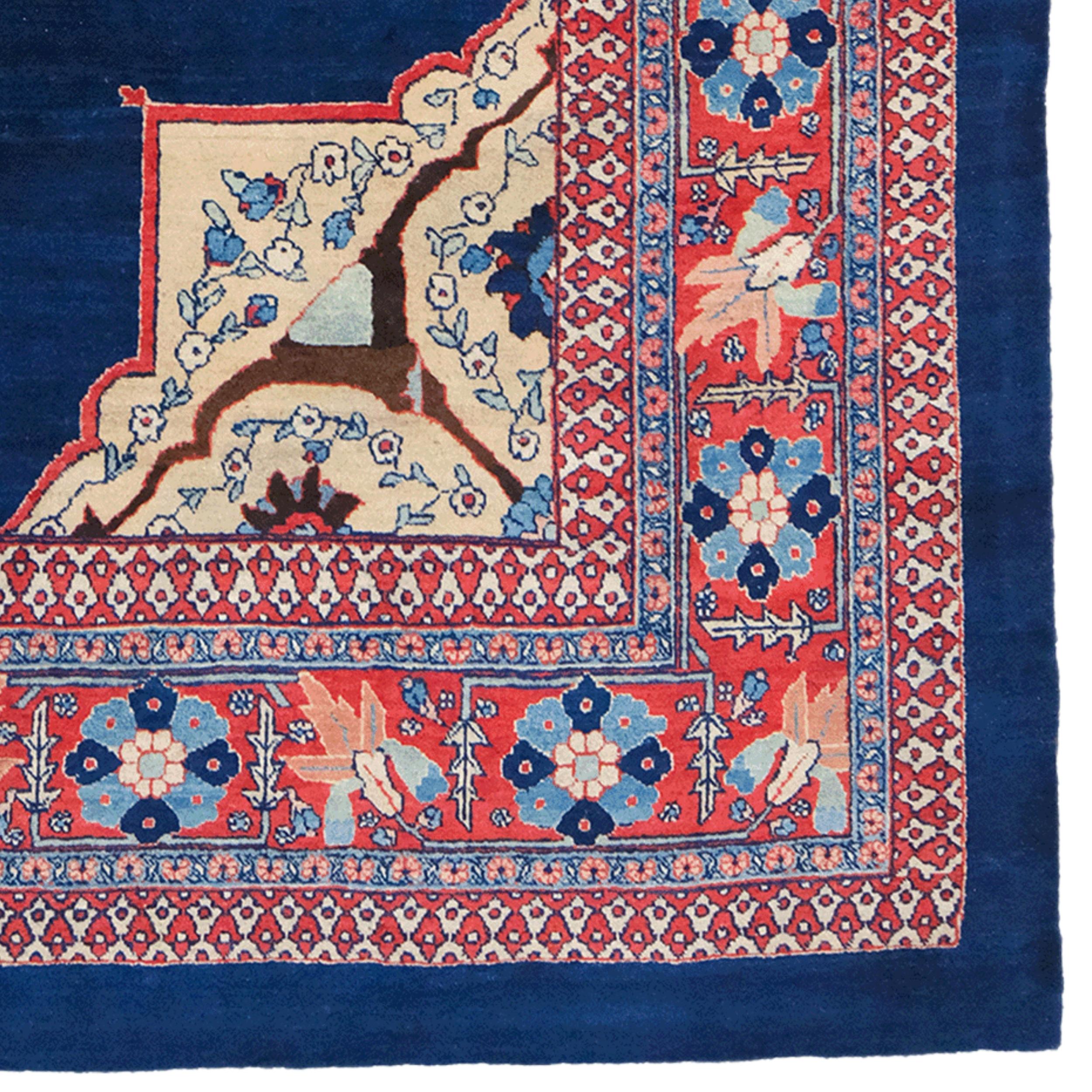 XIXe siècle Tapis Bidjar ancien - Tapis Bidjar de la fin du 19ème siècle en vente