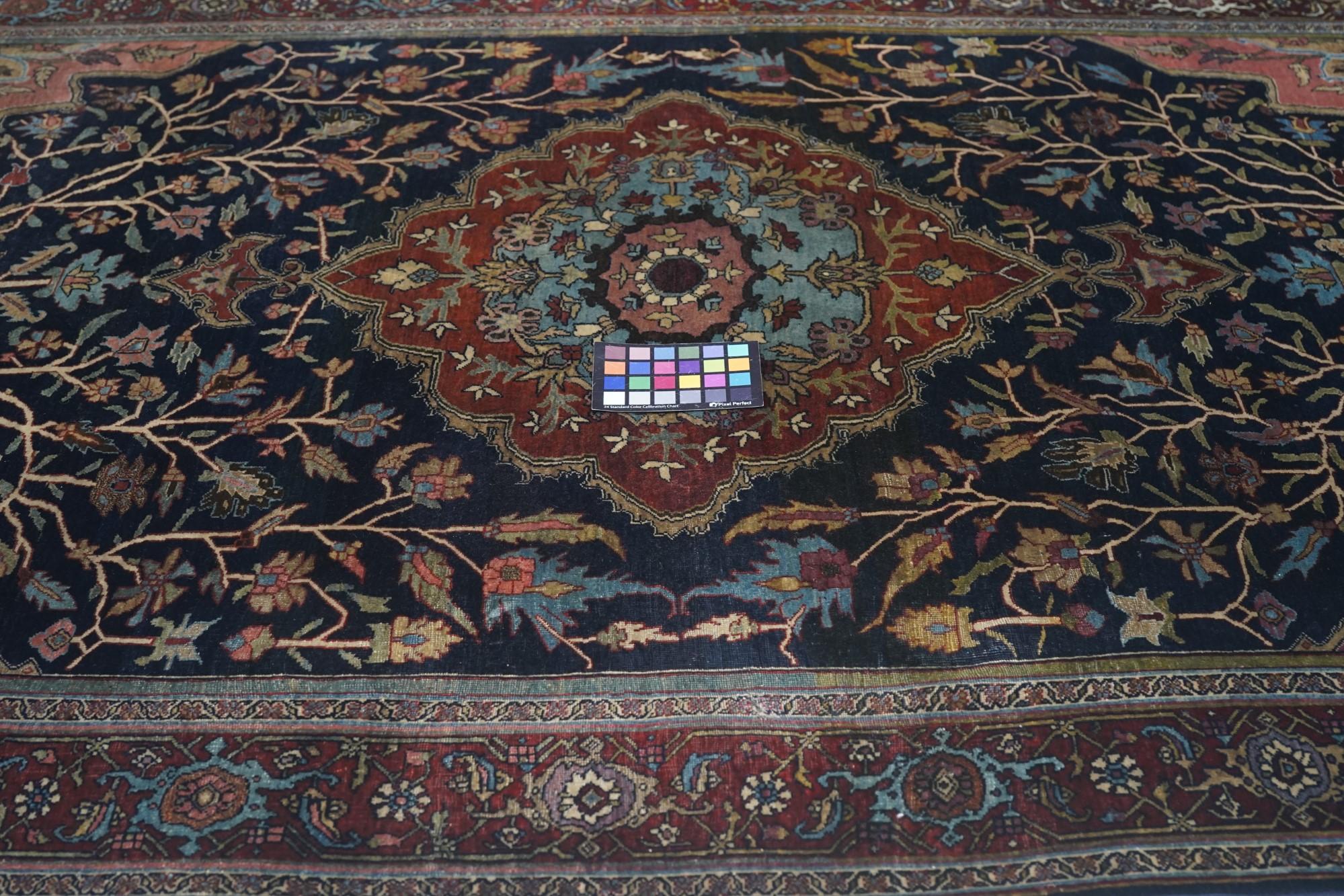 Persian Antique Bidjar Halvaie Rug 5'2'' x 7'0'' For Sale