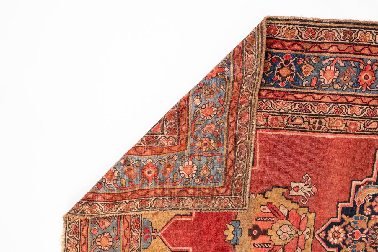 Late 19th Century Antique Bidjar Long Rectangle For Sale