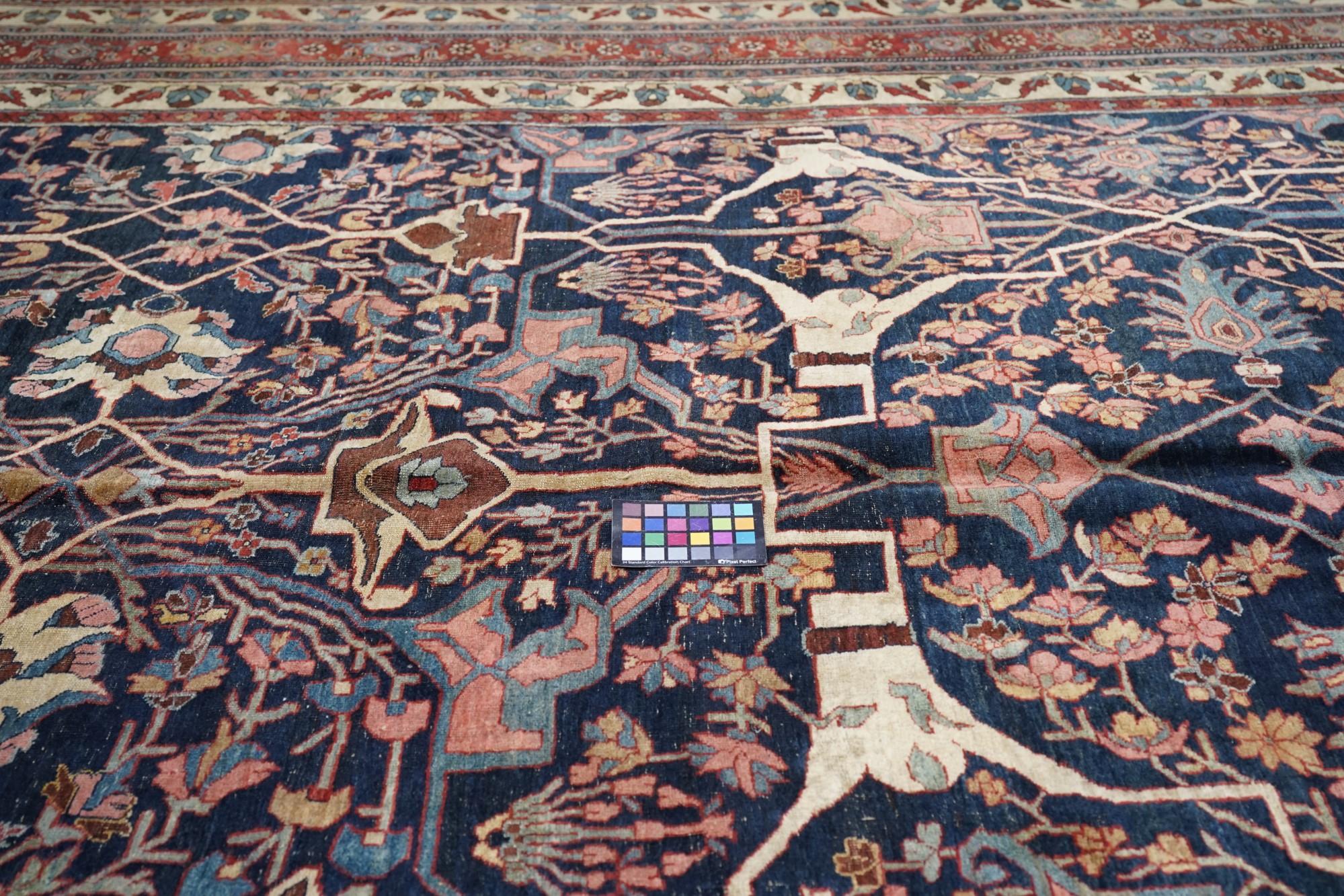 Wool Antique Bidjar Rug For Sale